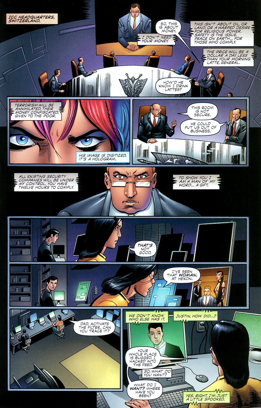 Read online Black Tide (2002) comic -  Issue #5 - 20