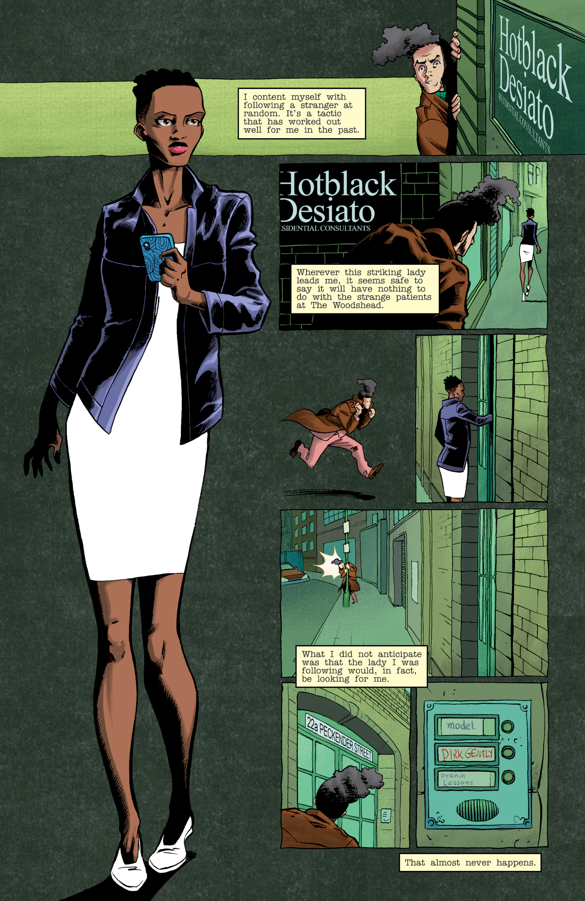 Read online Dirk Gently's Holistic Detective Agency: A Spoon Too Short comic -  Issue #1 - 20