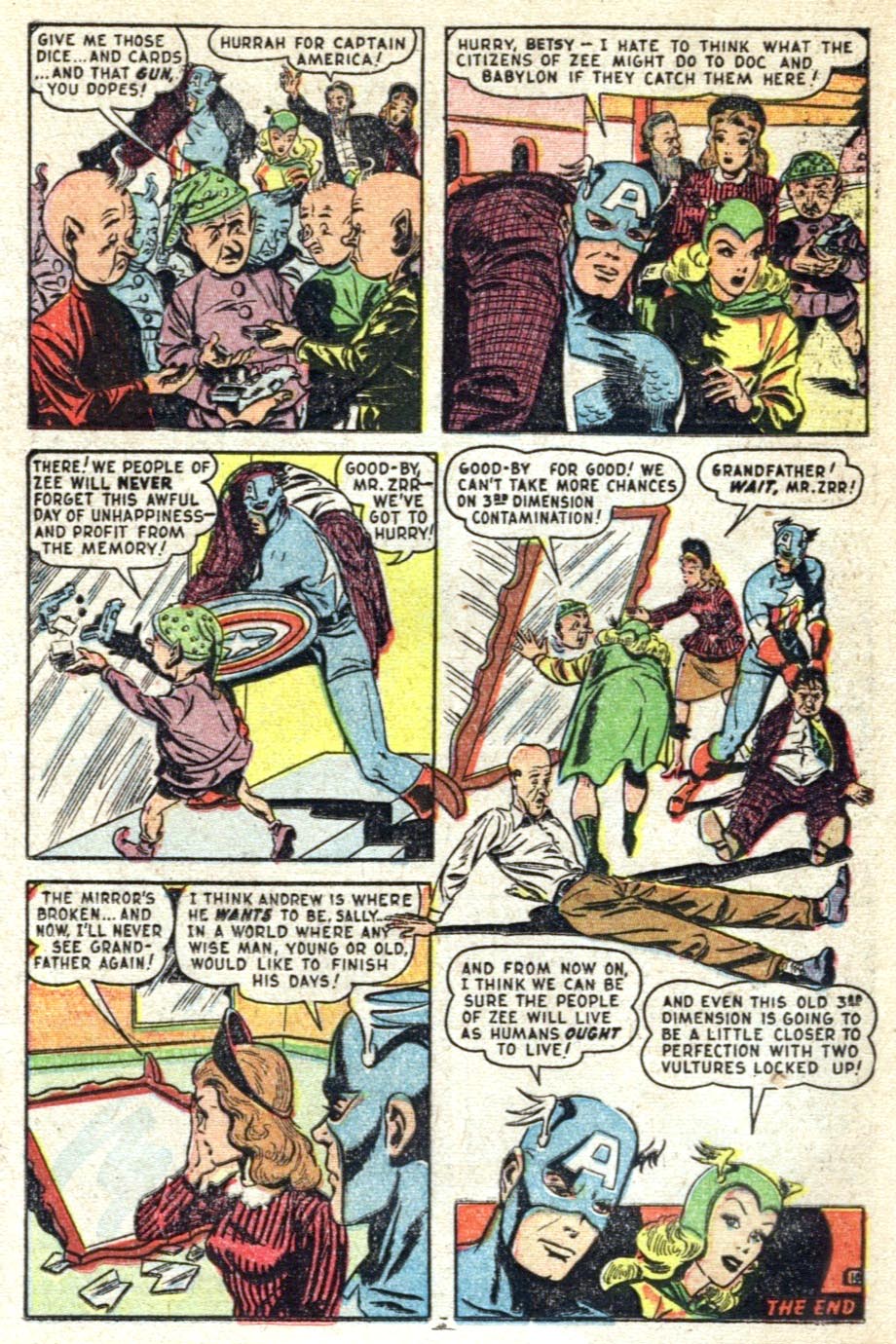 Read online Captain America Comics comic -  Issue #67 - 12