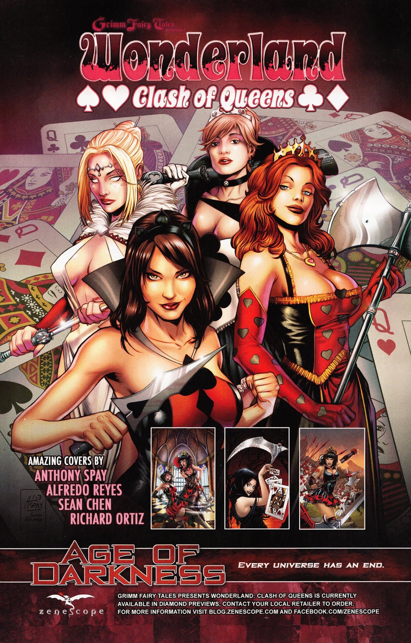 Read online Grimm Fairy Tales presents Wonderland: Through the Looking Glass comic -  Issue #5 - 32