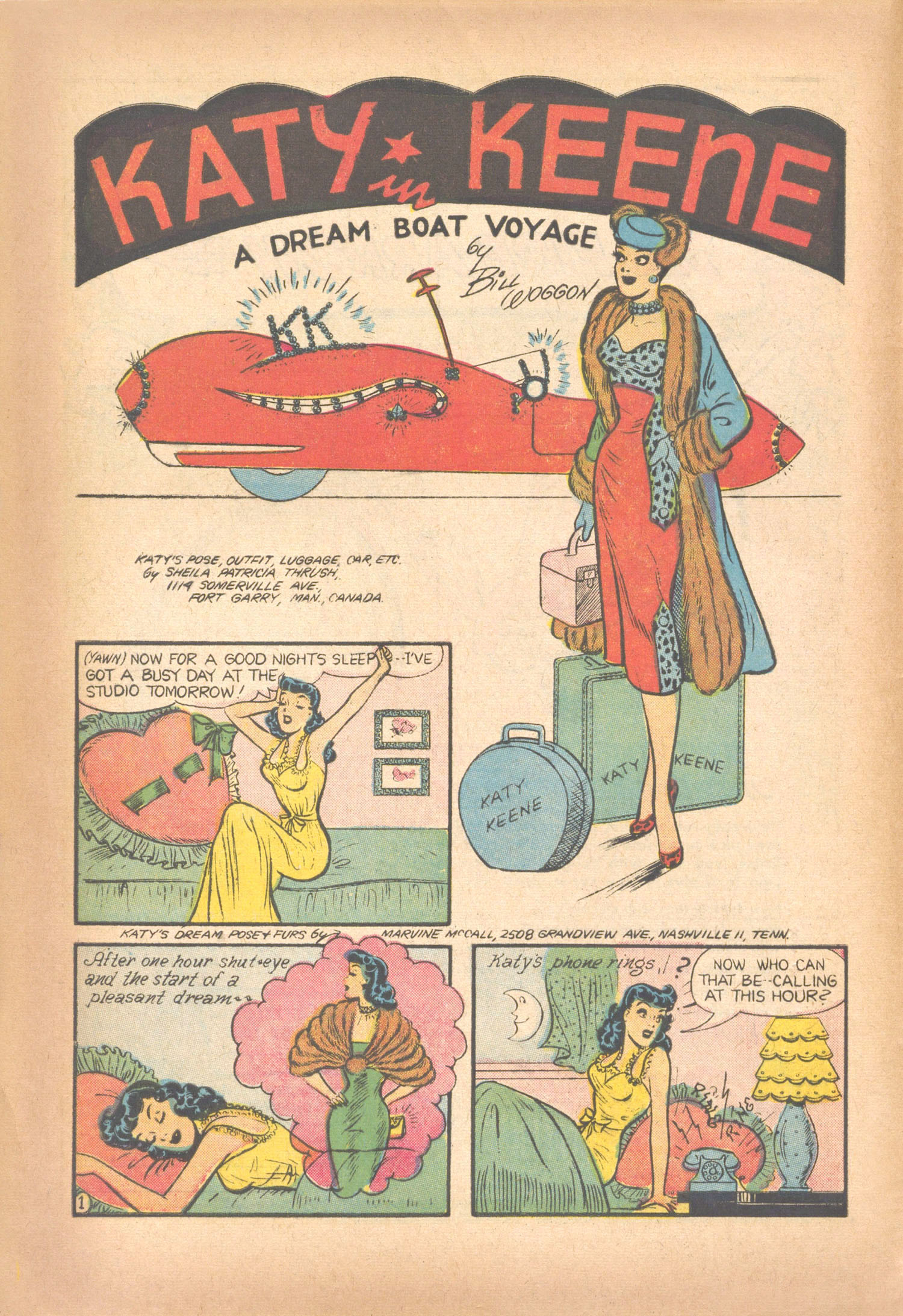 Read online Katy Keene (1949) comic -  Issue #25 - 8
