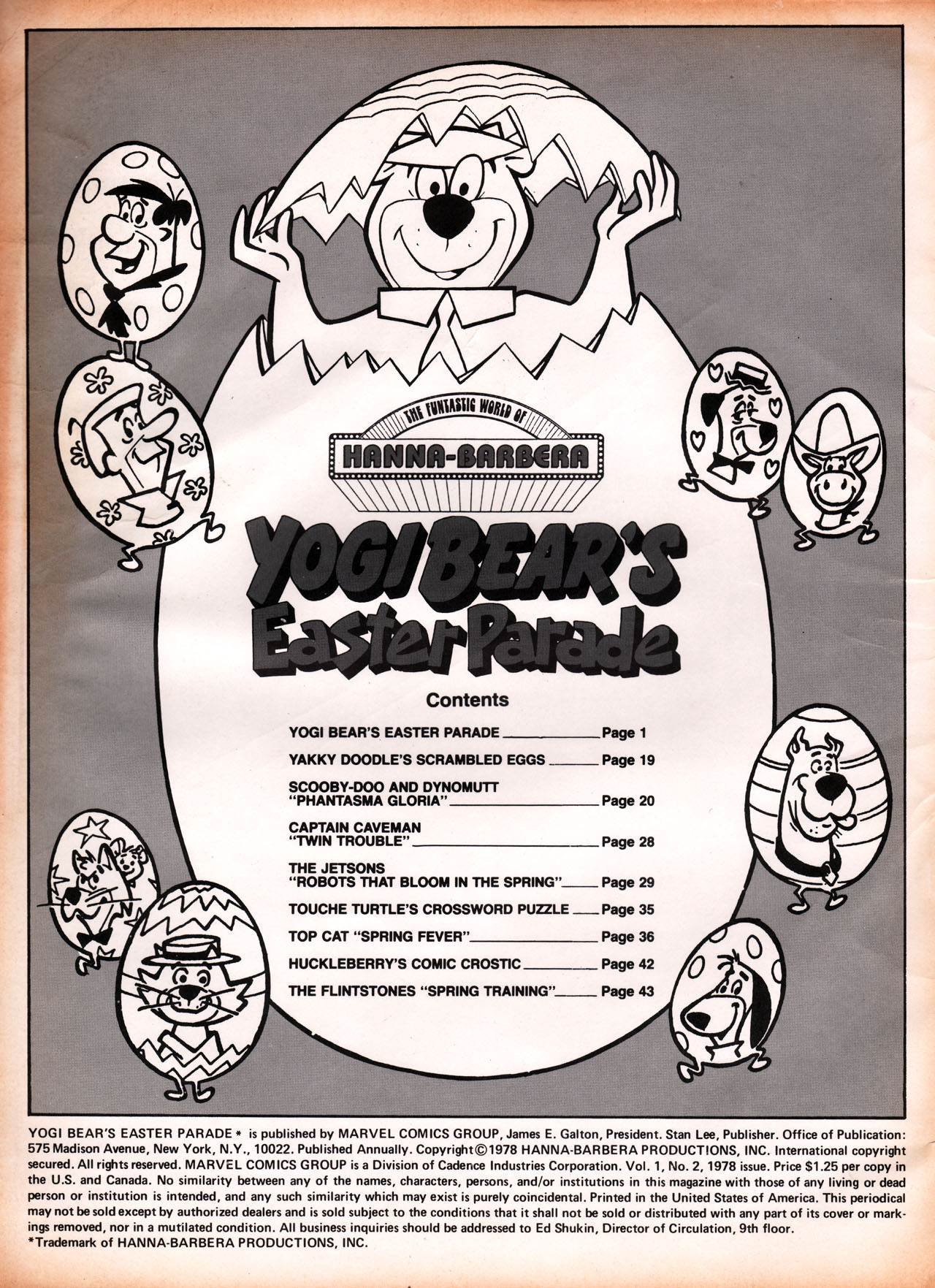 Read online Yogi Bear's Easter Parade comic -  Issue # Full - 2