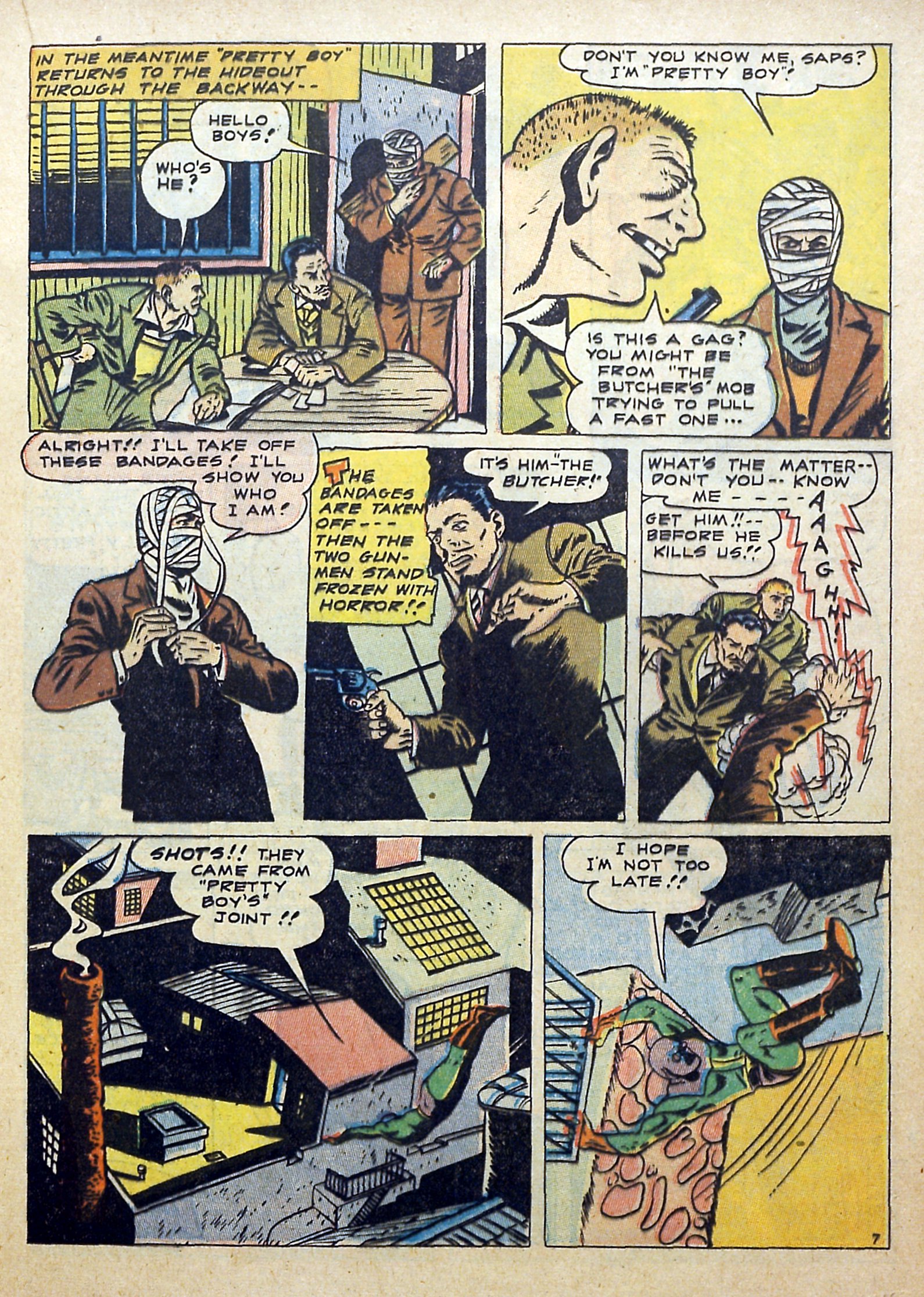Read online Clue Comics comic -  Issue #10 - 19
