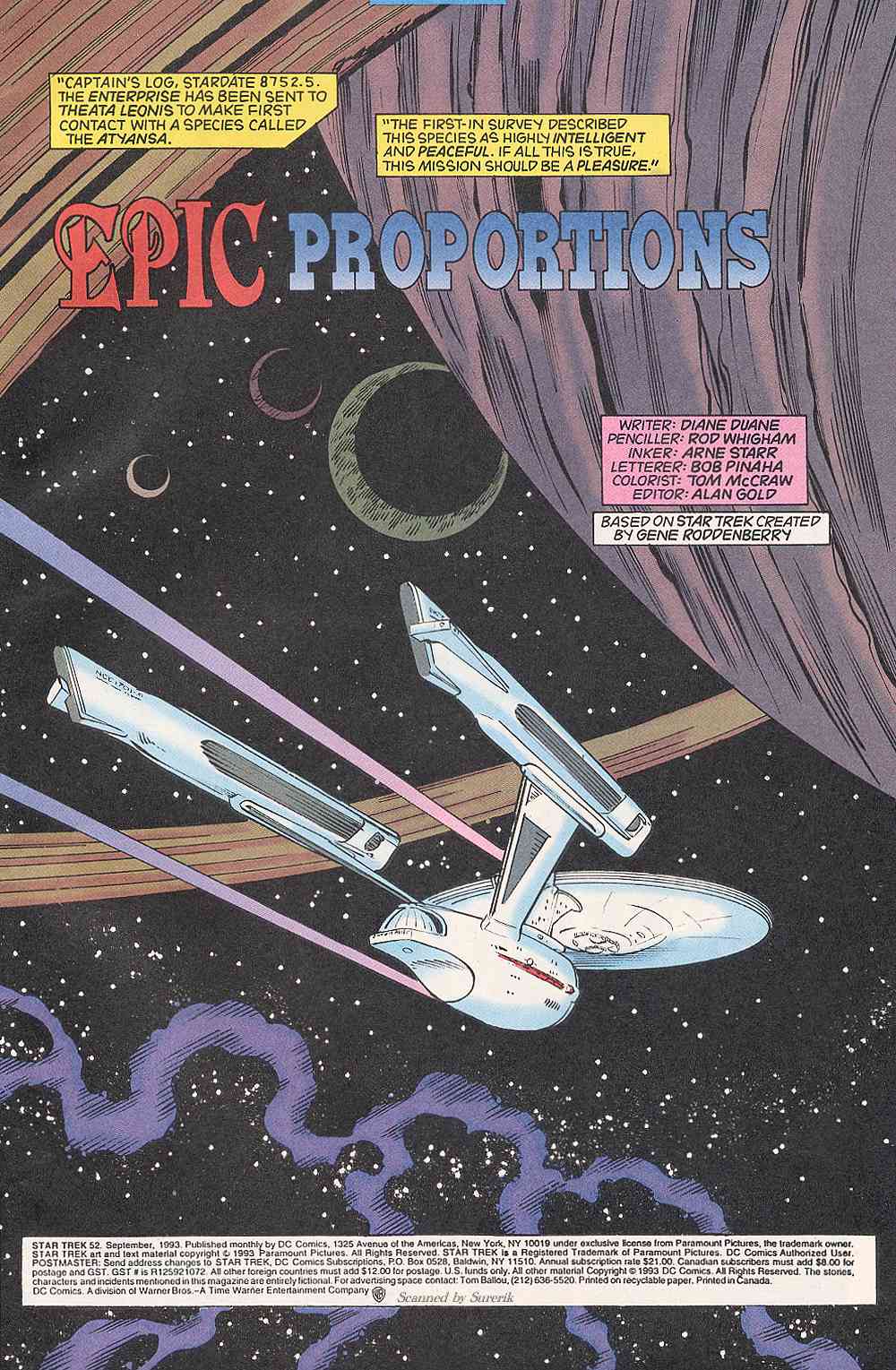 Read online Star Trek (1989) comic -  Issue #52 - 2