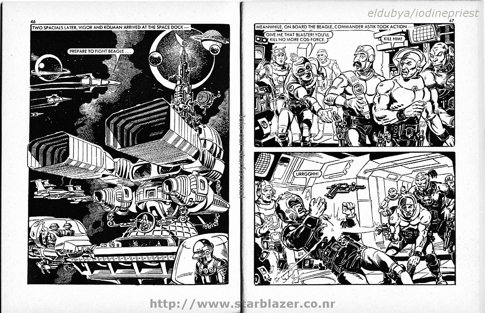 Read online Starblazer comic -  Issue #134 - 25