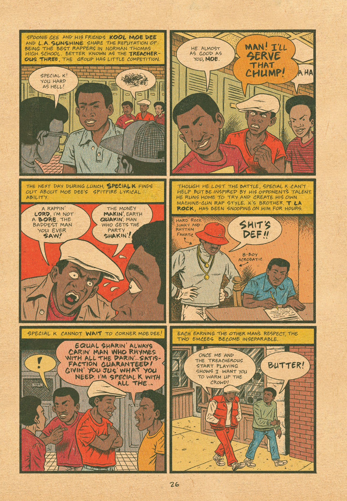 Read online Hip Hop Family Tree (2013) comic -  Issue # TPB 1 - 27