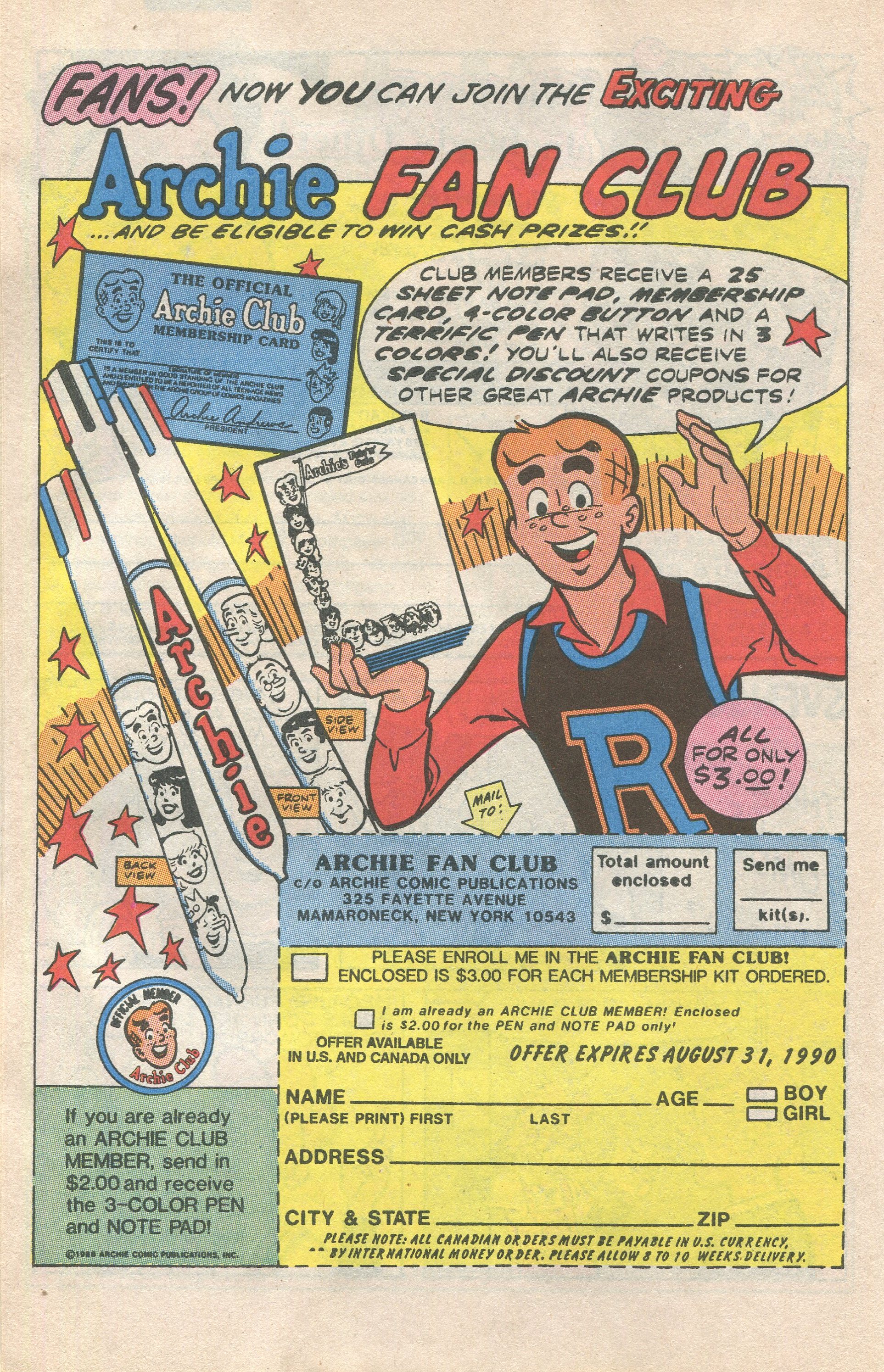 Read online Archie (1960) comic -  Issue #377 - 28