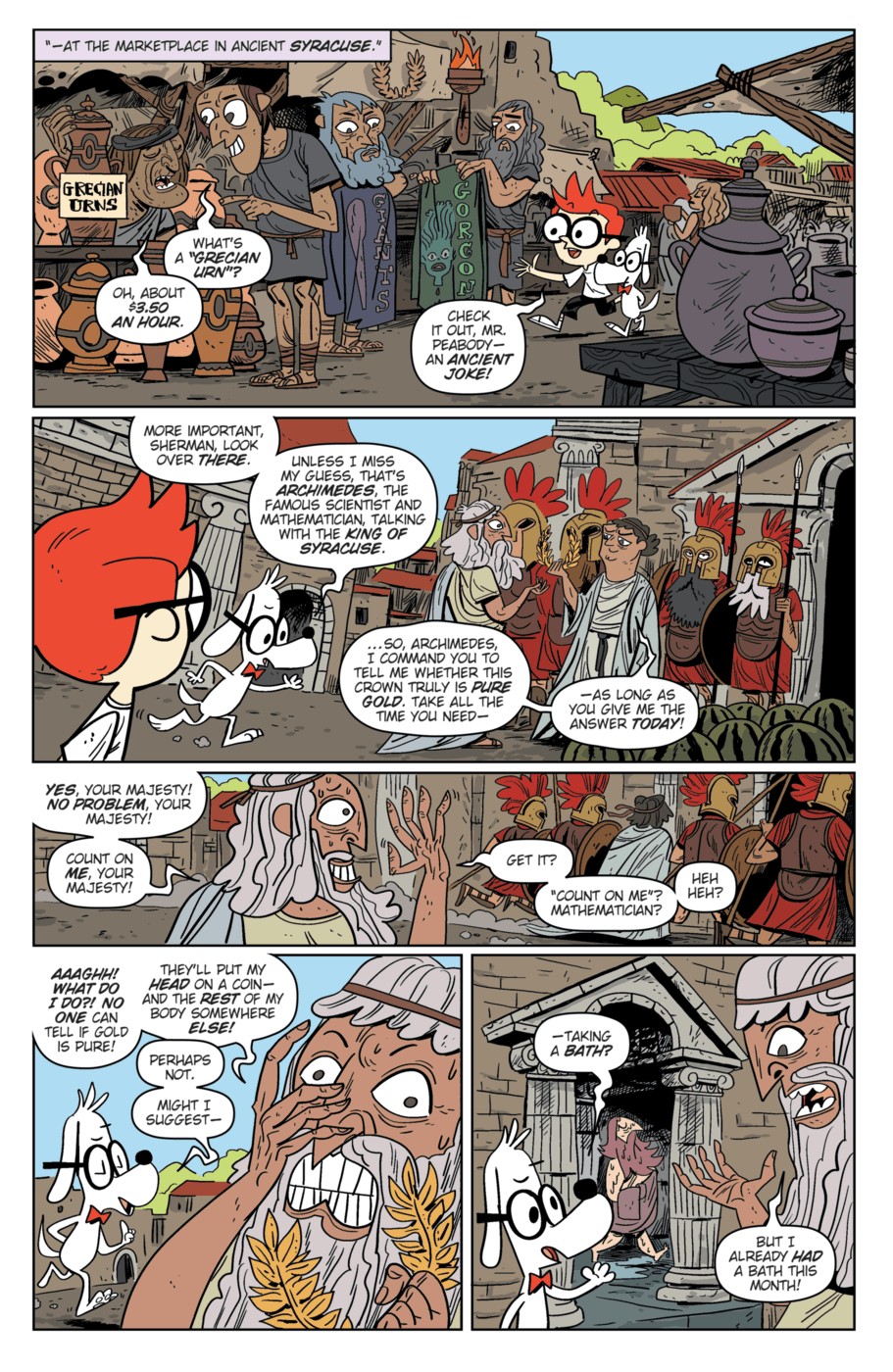 Read online Mr. Peabody & Sherman comic -  Issue #3 - 6