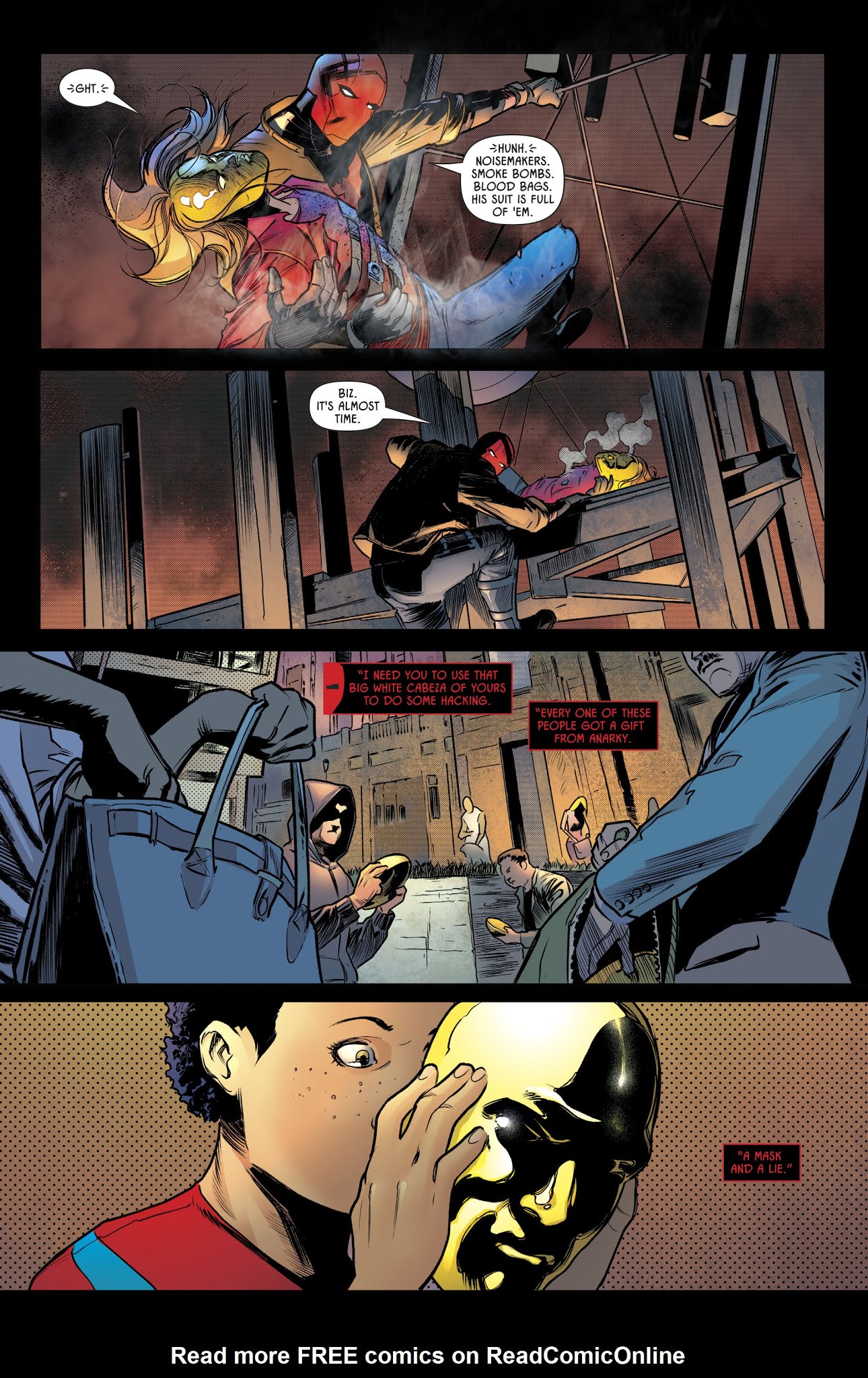 Read online Batman: Prelude to the Wedding: Red Hood vs. Anarky comic -  Issue # Full - 17