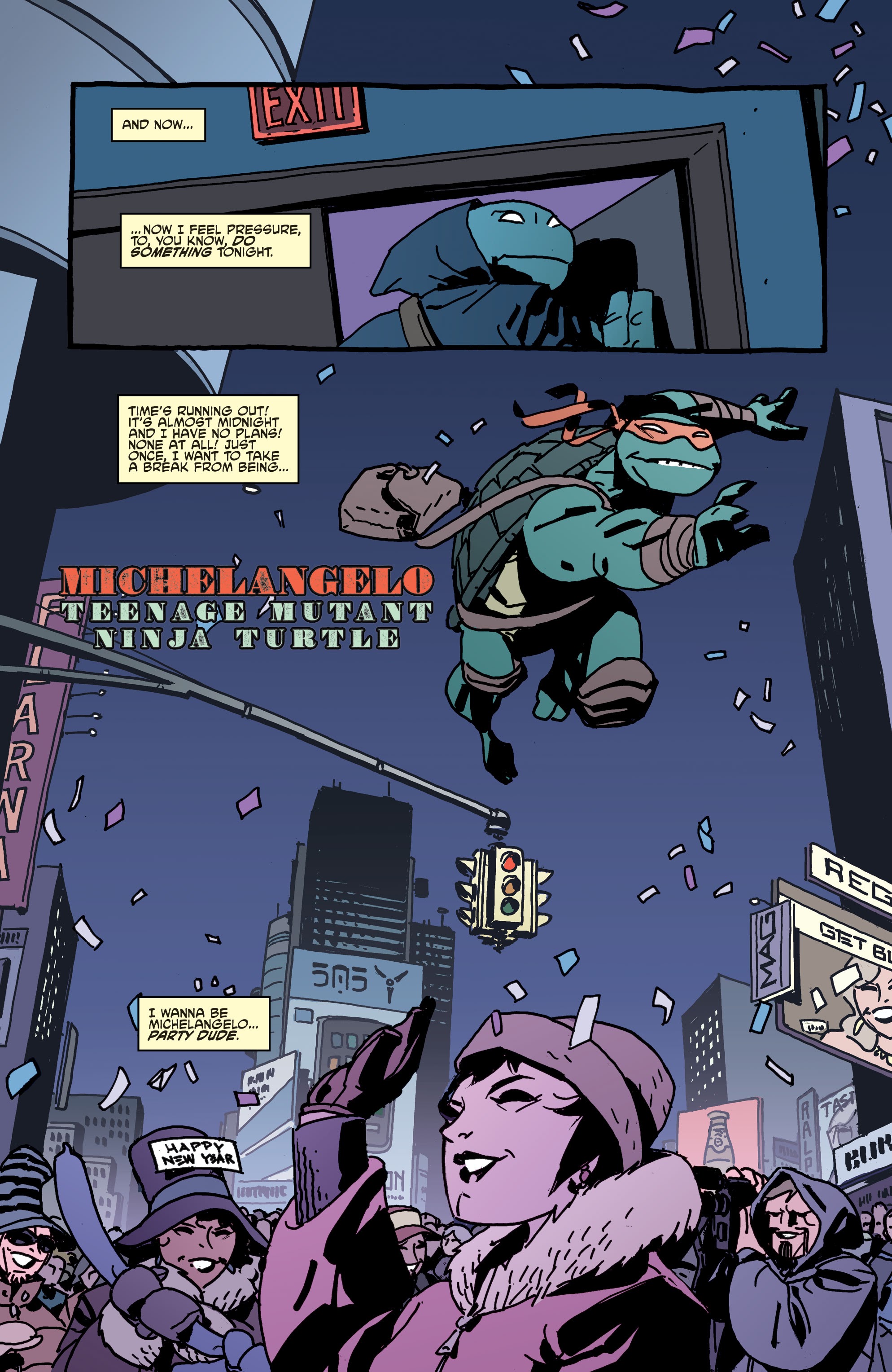 Read online Teenage Mutant Ninja Turtles: Best Of comic -  Issue # Michelangelo - 34