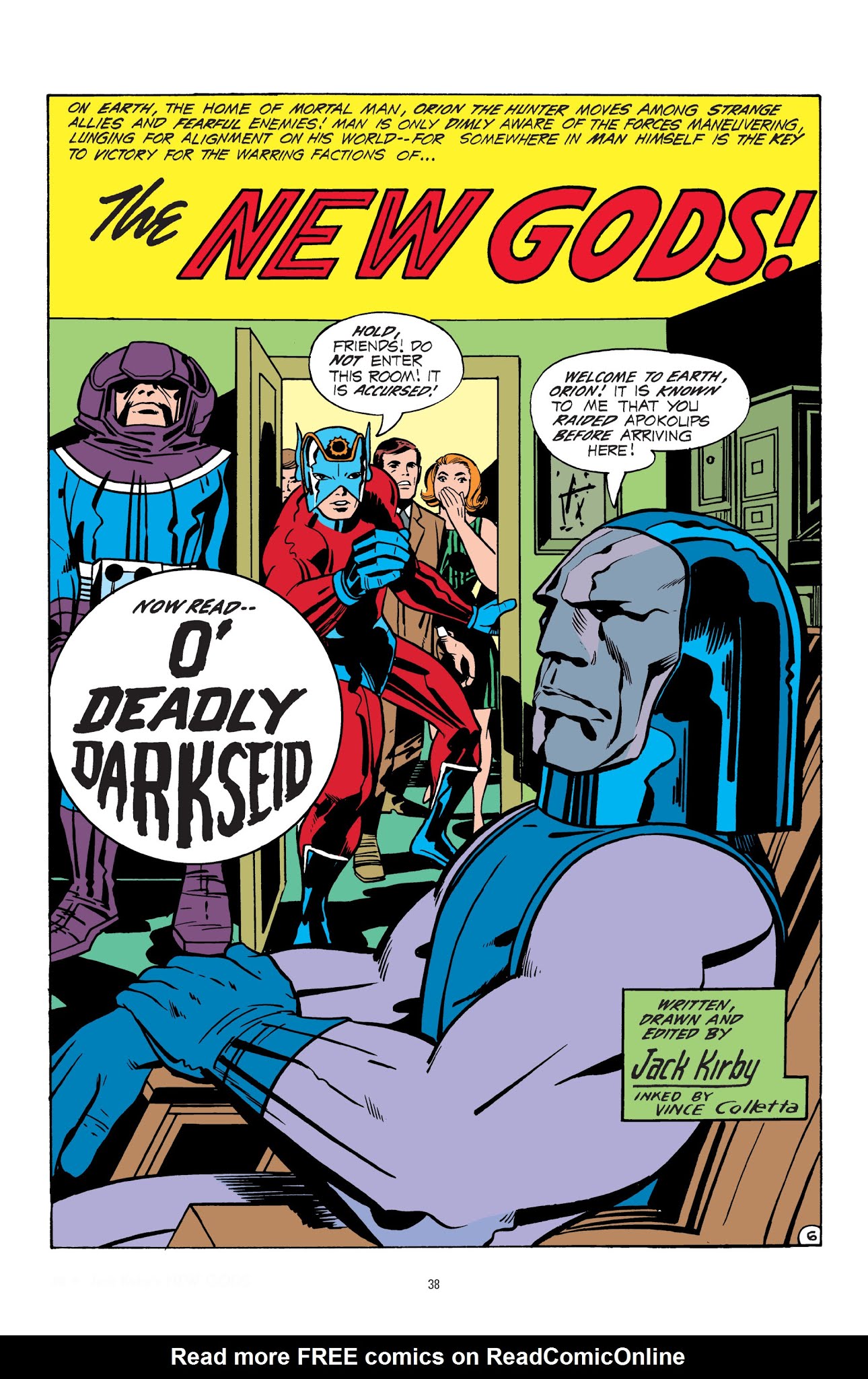 Read online New Gods by Jack Kirby comic -  Issue # TPB (Part 1) - 37