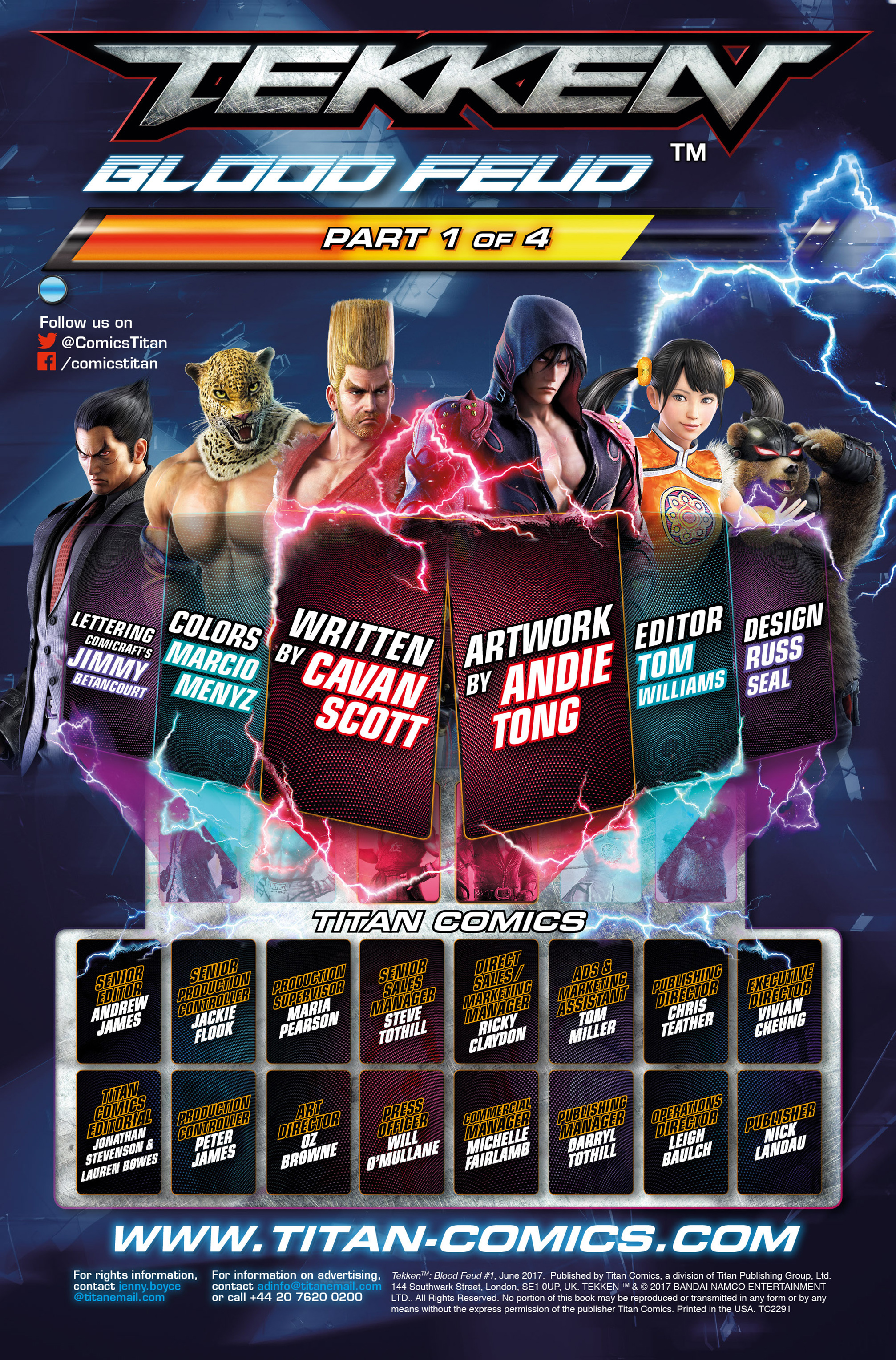 Read online Tekken comic -  Issue #1 - 8