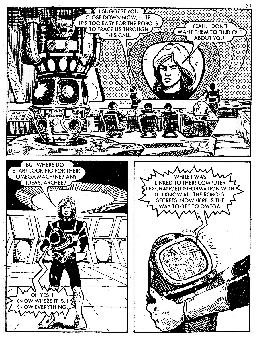 Read online Starblazer comic -  Issue #1 - 51