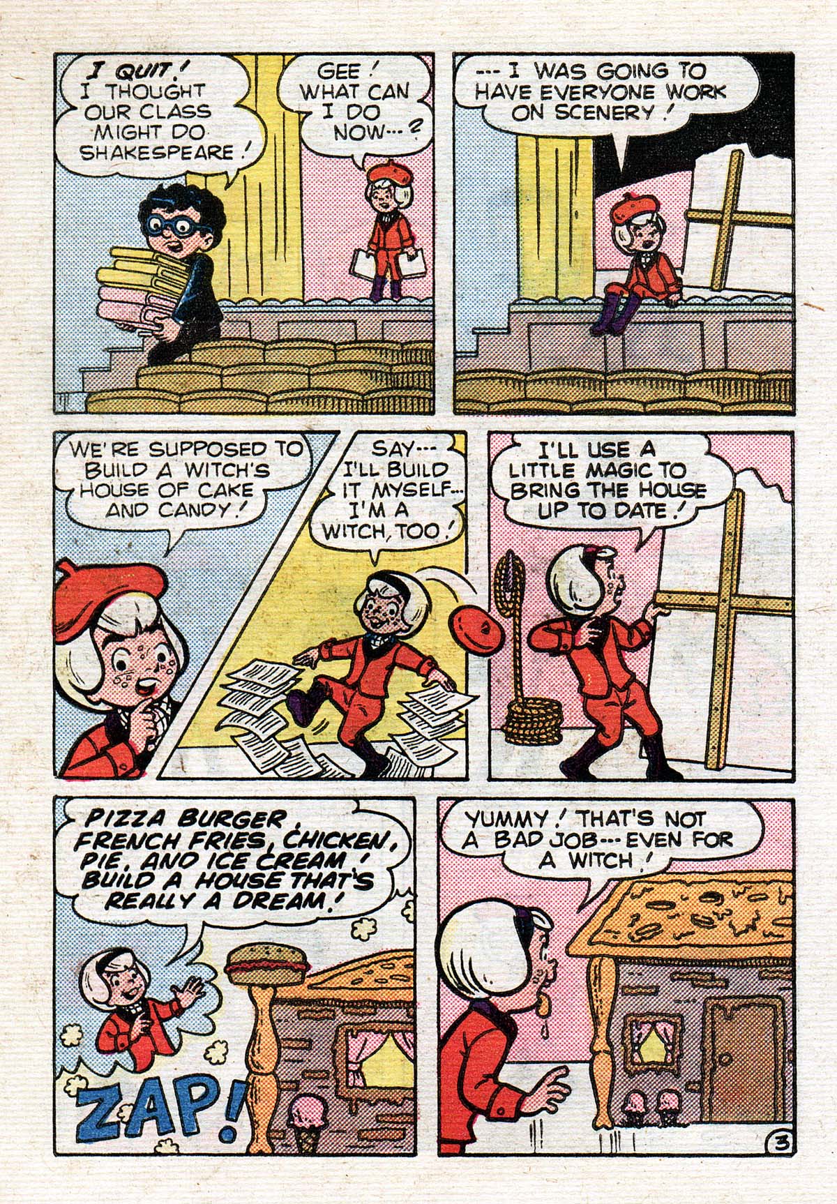 Read online Little Archie Comics Digest Magazine comic -  Issue #33 - 61