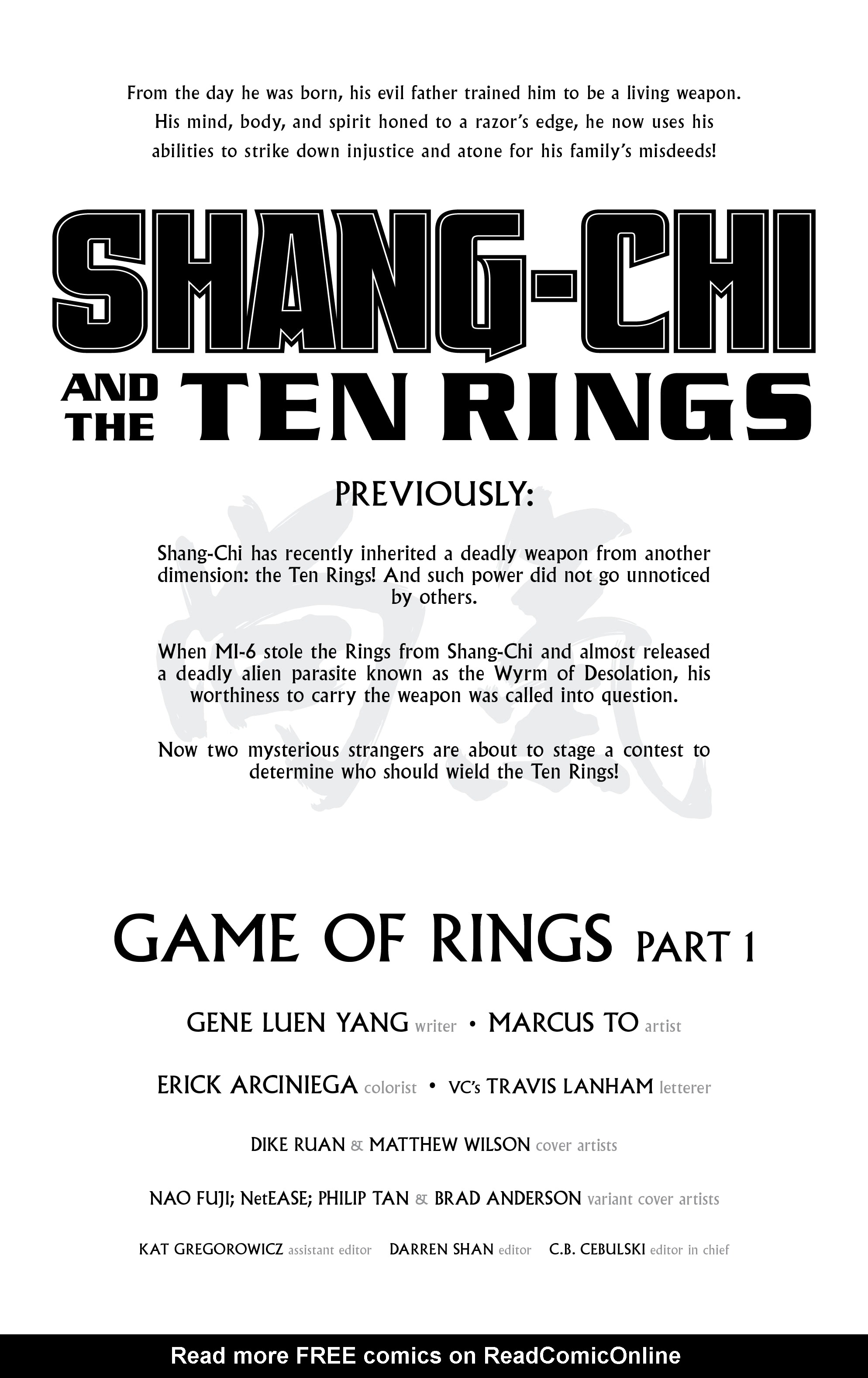 Read online Shang-Chi and the Ten Rings comic -  Issue #4 - 3