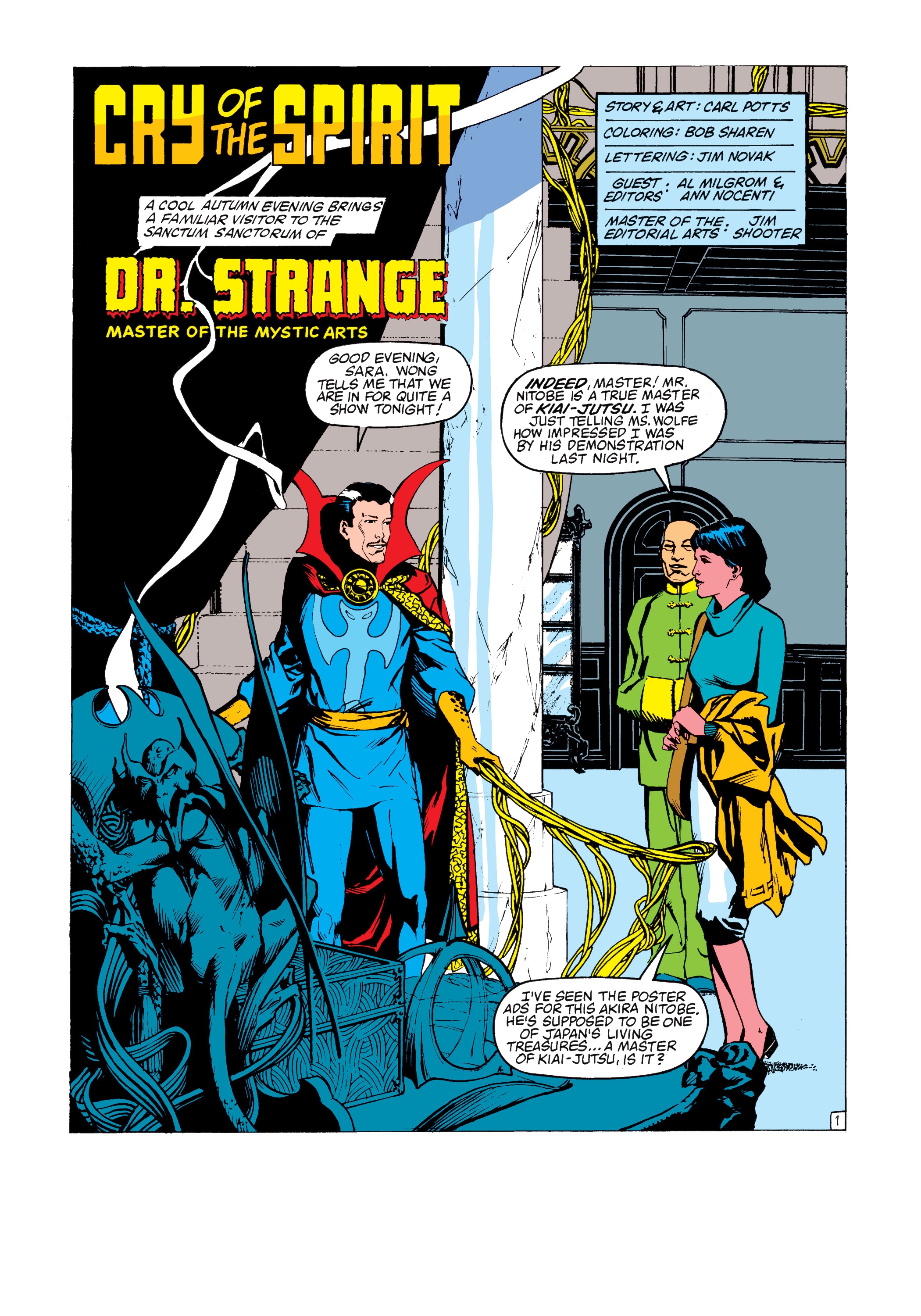 Read online Marvel Masterworks: Doctor Strange comic -  Issue # TPB 10 (Part 2) - 21