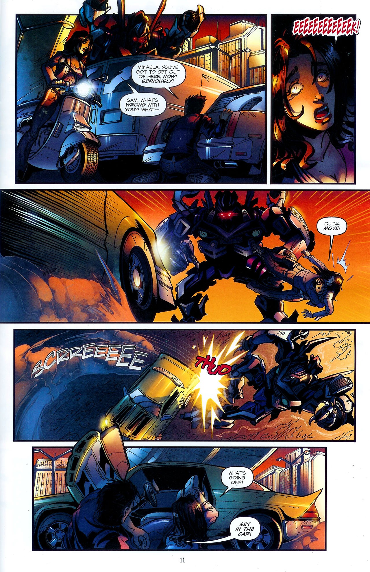 Read online Transformers: The Movie Adaptation comic -  Issue #2 - 13