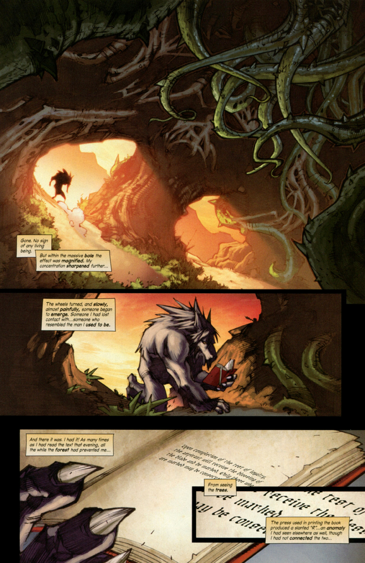 Read online World of Warcraft: Curse of the Worgen comic -  Issue #3 - 29