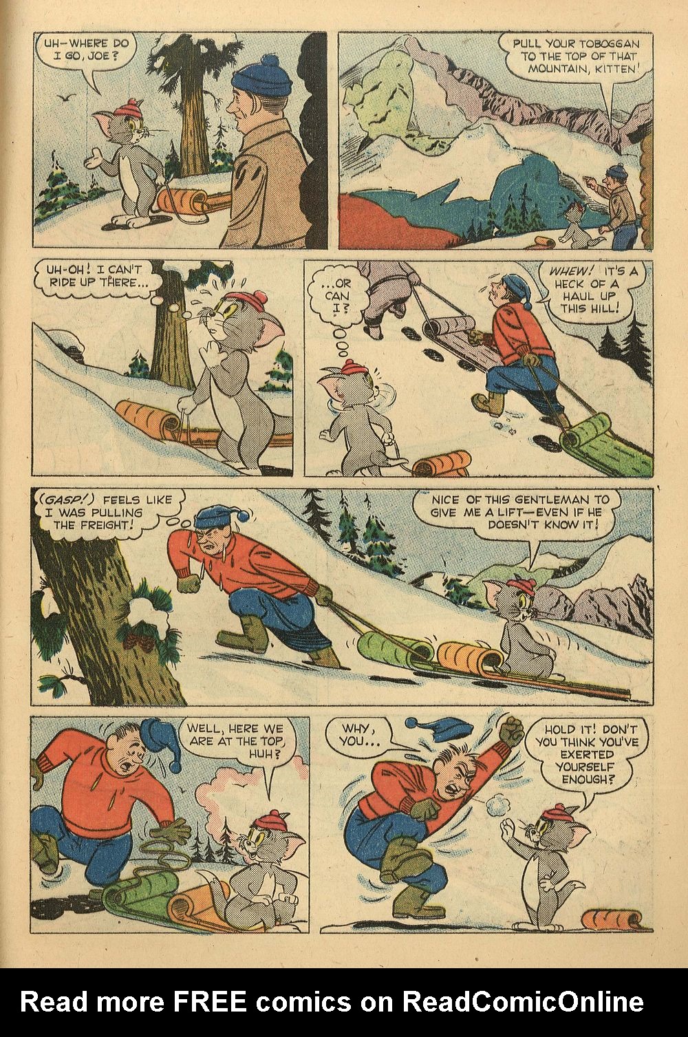 Read online M.G.M.'s Tom and Jerry's Winter Fun comic -  Issue #5 - 87