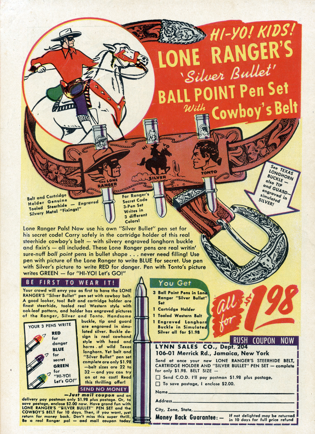 Read online Cowboy Western Comics (1948) comic -  Issue #22 - 36