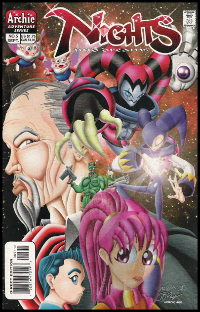 Read online NiGHTS into Dreams... comic -  Issue #5 - 1