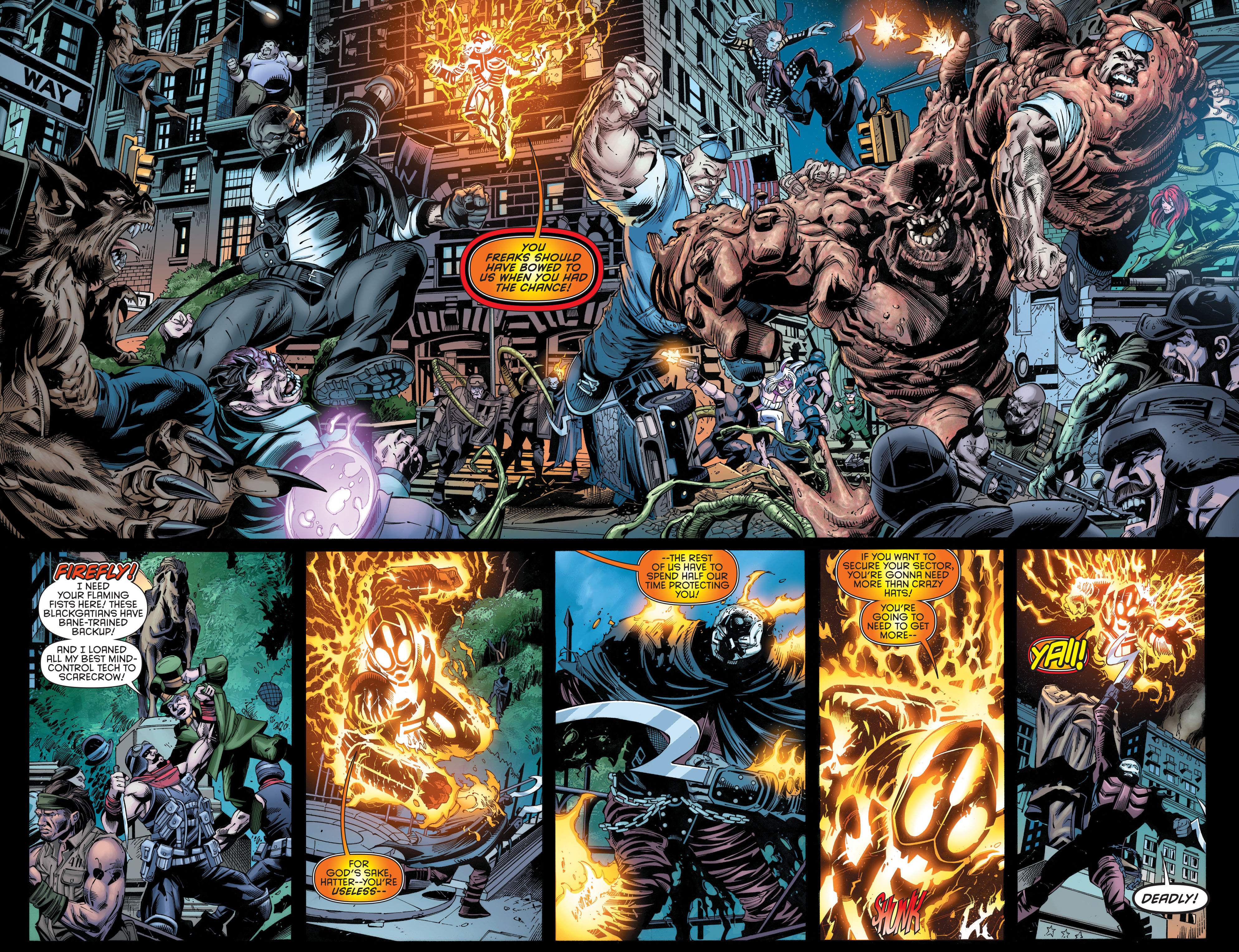 Read online Forever Evil: Arkham War comic -  Issue #4 - 6