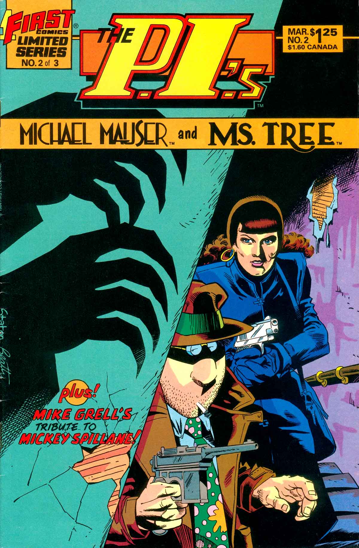 Read online The P.I.'s: Michael Mauser and Ms. Tree comic -  Issue #2 - 1