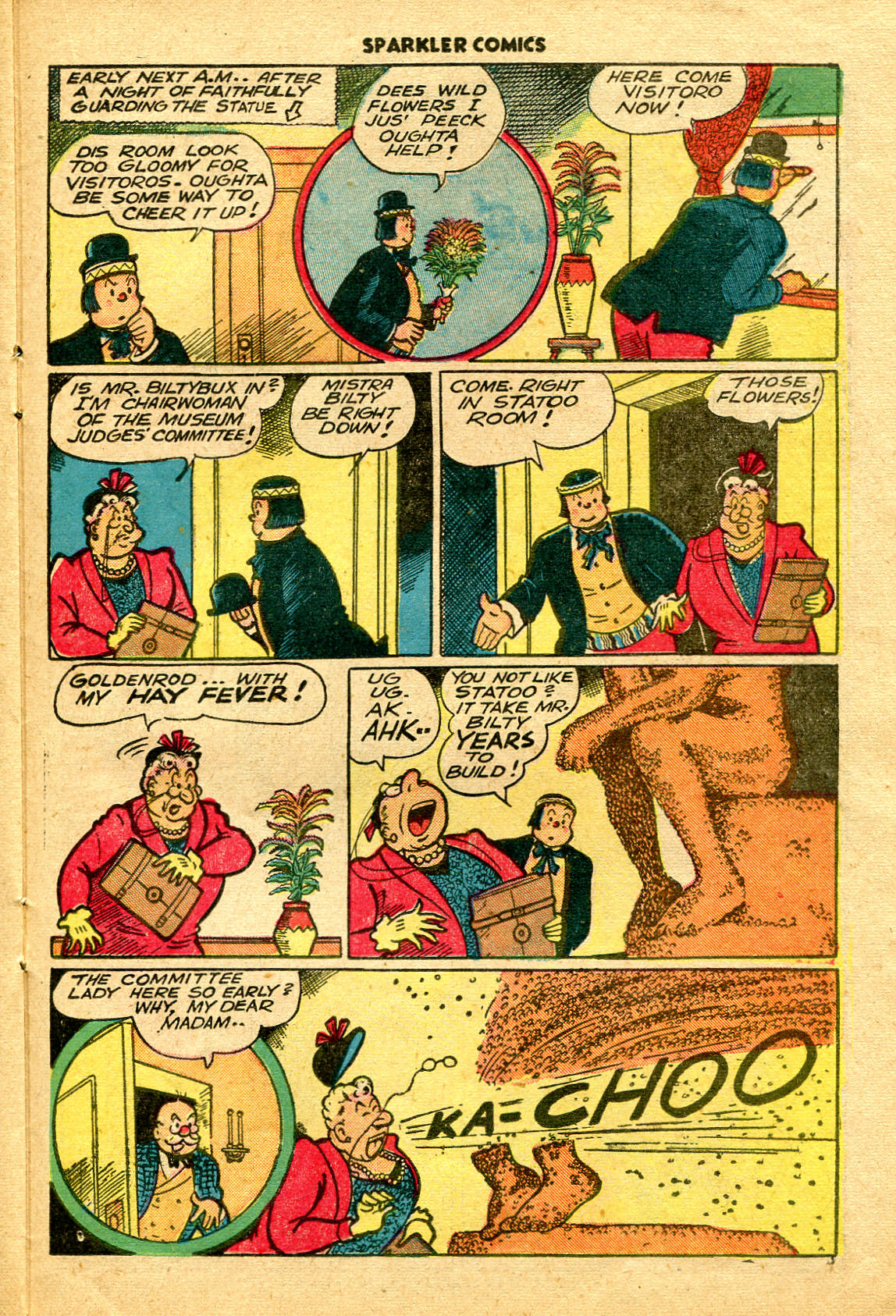 Read online Sparkler Comics comic -  Issue #48 - 23