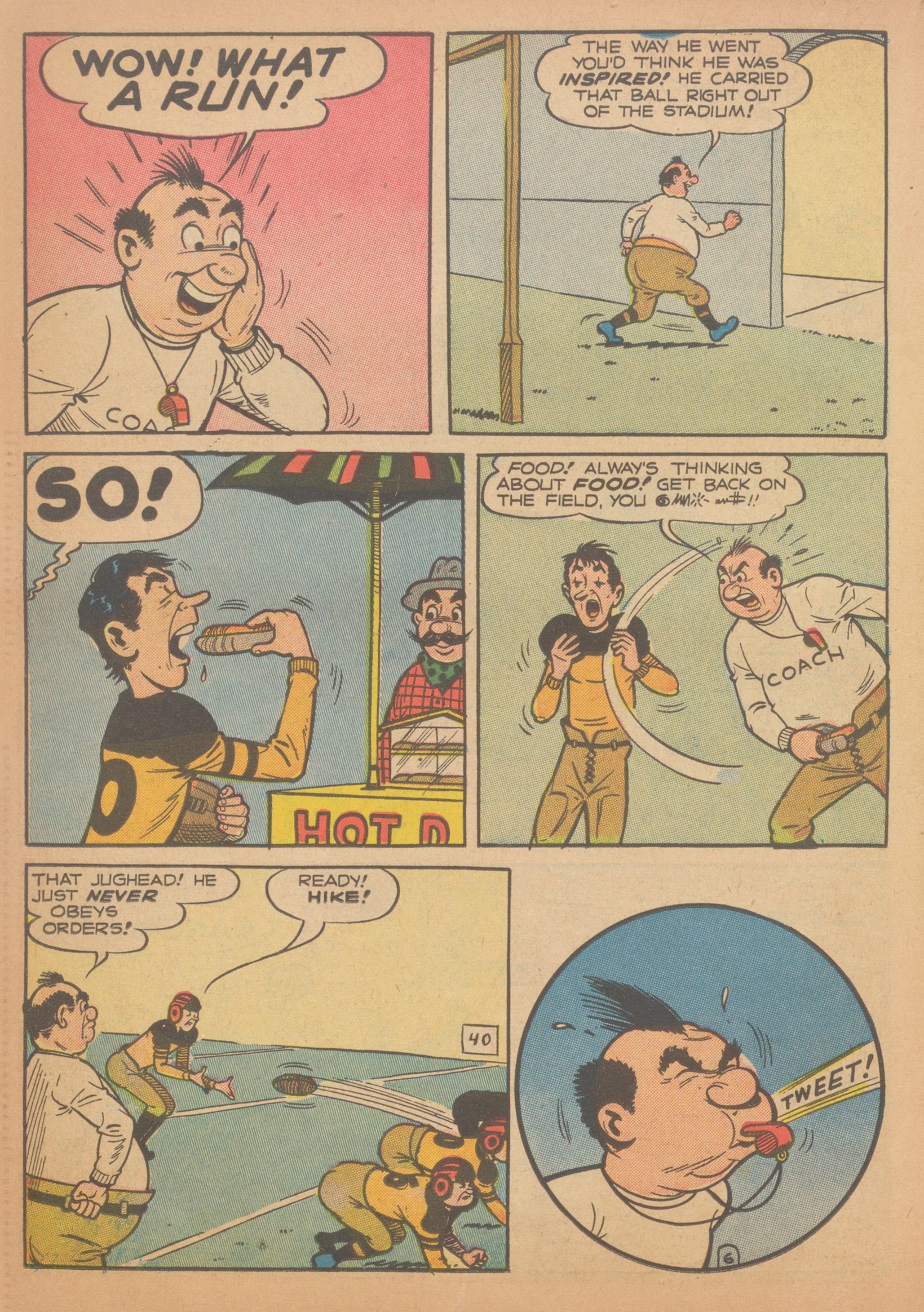 Read online Pep Comics comic -  Issue #71 - 24