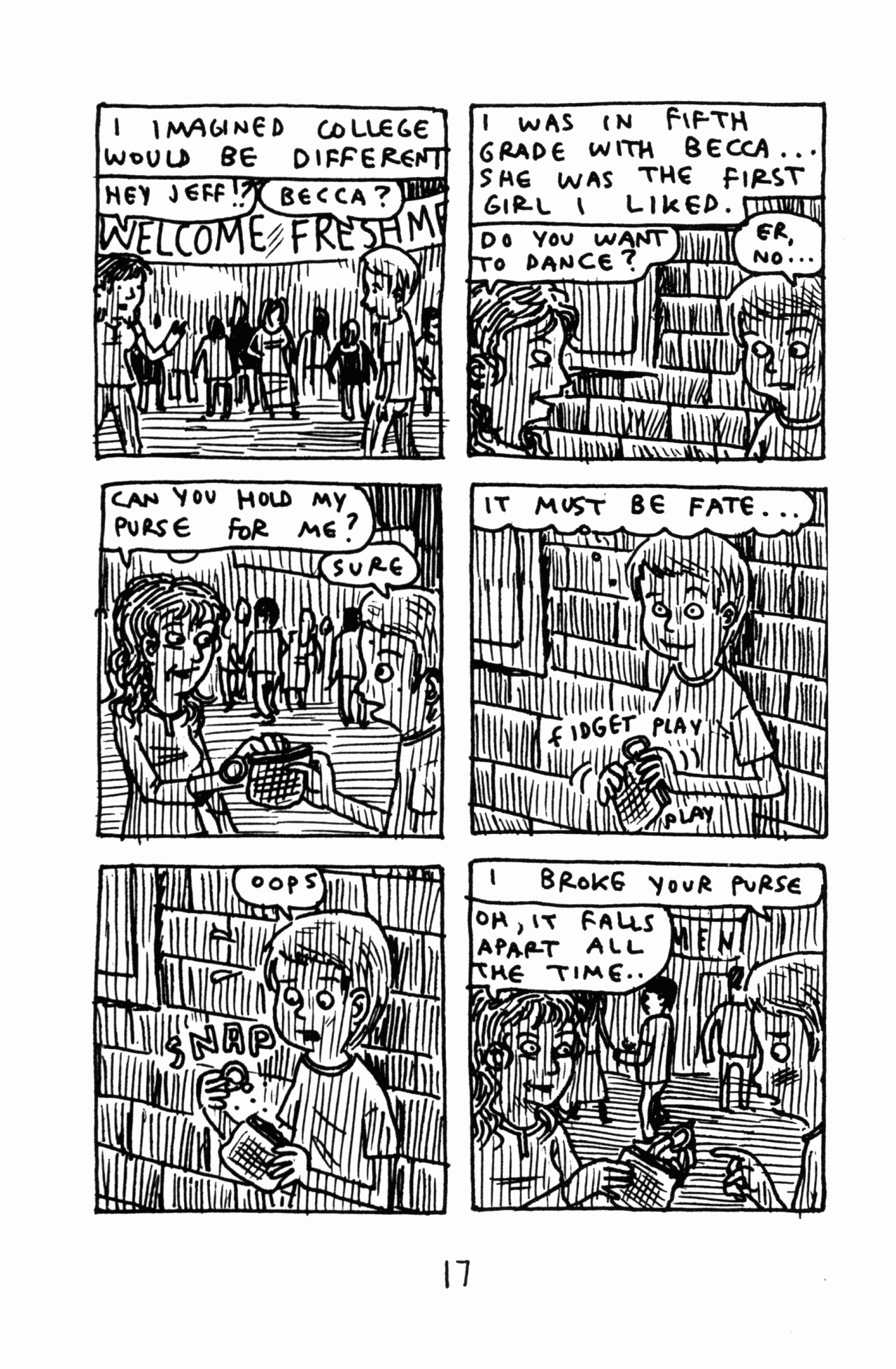 Read online Funny Misshapen Body: A Memoir comic -  Issue # TPB (Part 1) - 23