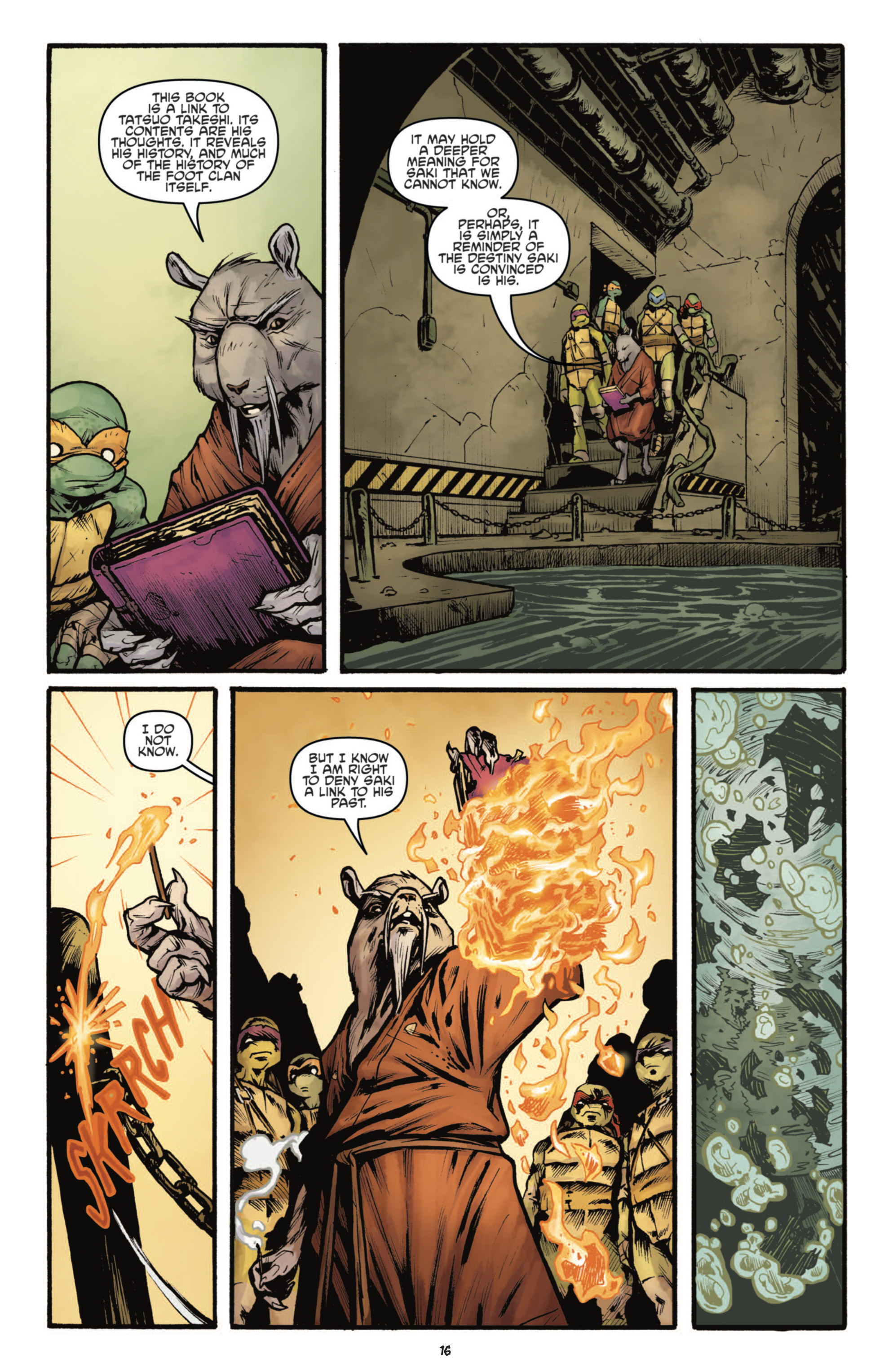 Read online Teenage Mutant Ninja Turtles: The Secret History of the Foot Clan comic -  Issue #4 - 18