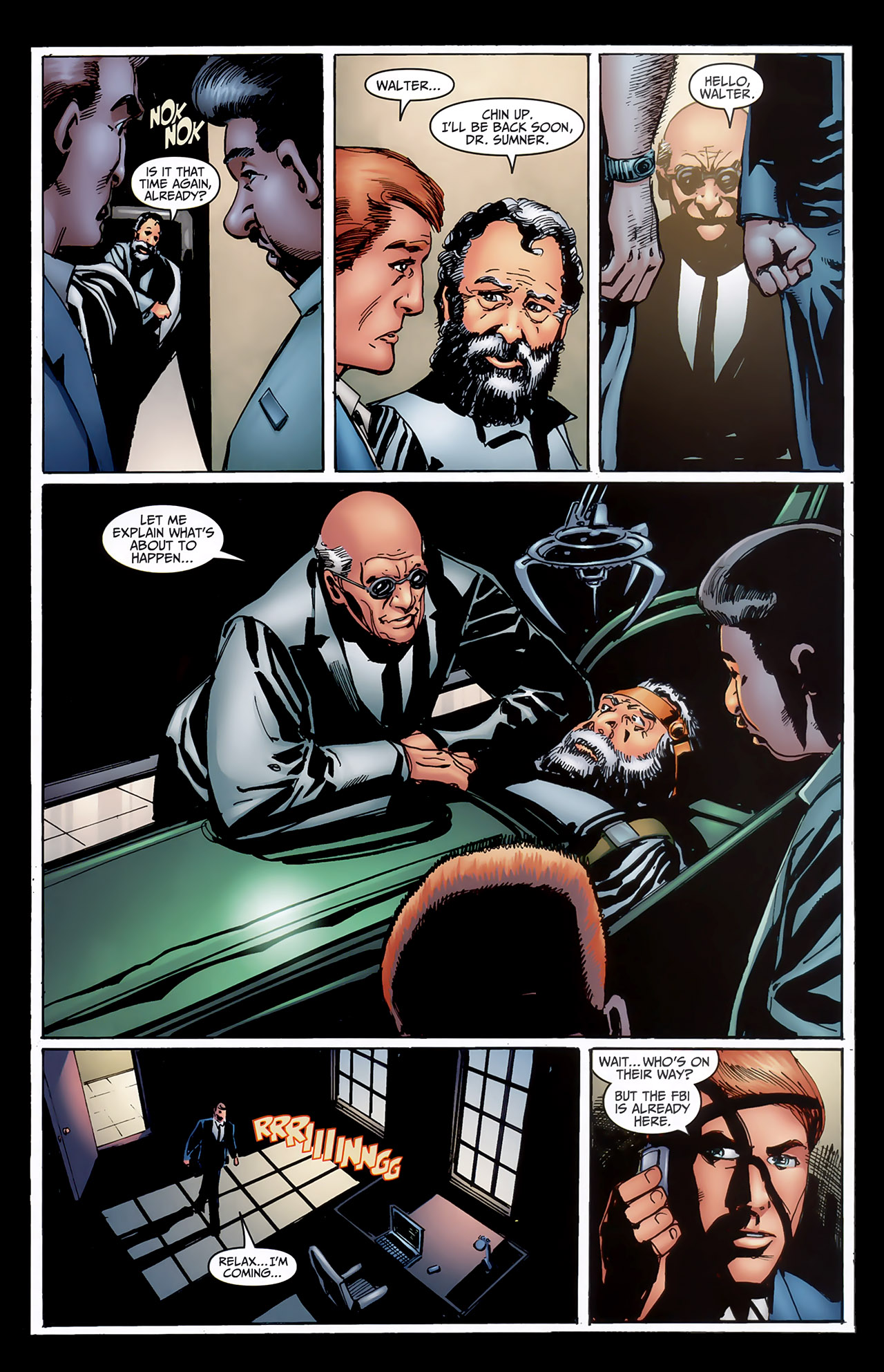 Read online Fringe comic -  Issue #6 - 21