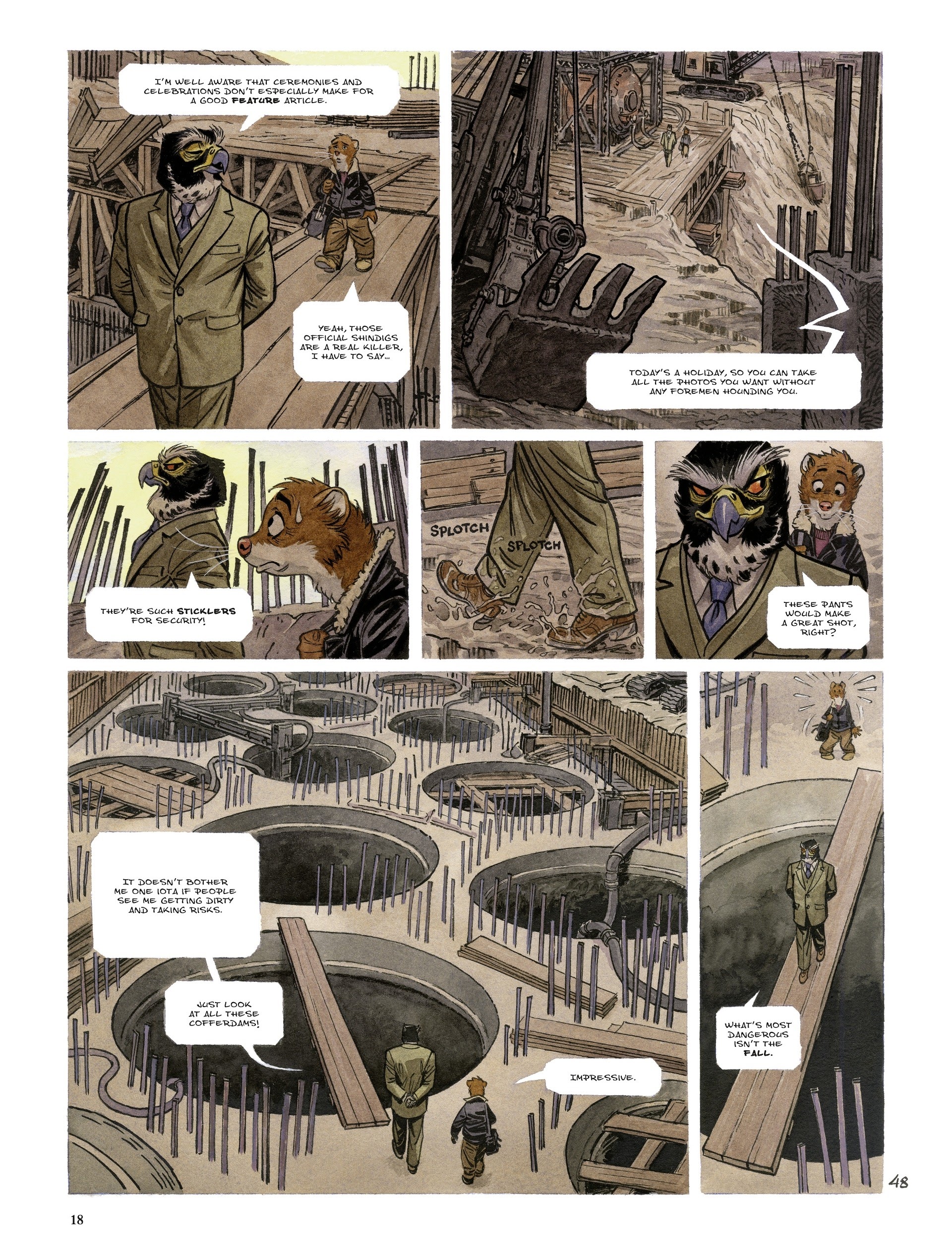 Read online Blacksad: They All Fall Down comic -  Issue #2 - 18