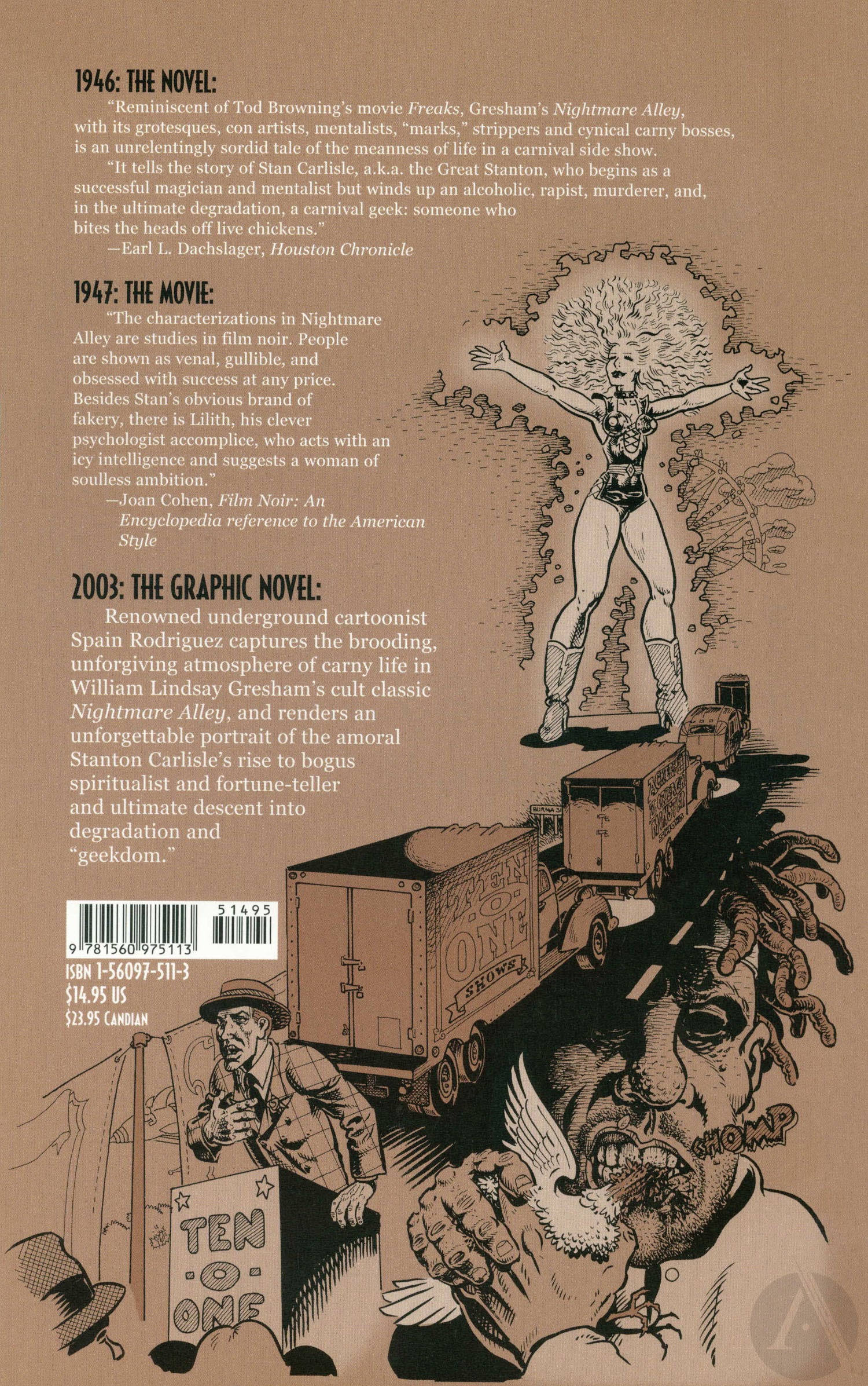 Read online Nightmare Alley comic -  Issue # TPB - 137