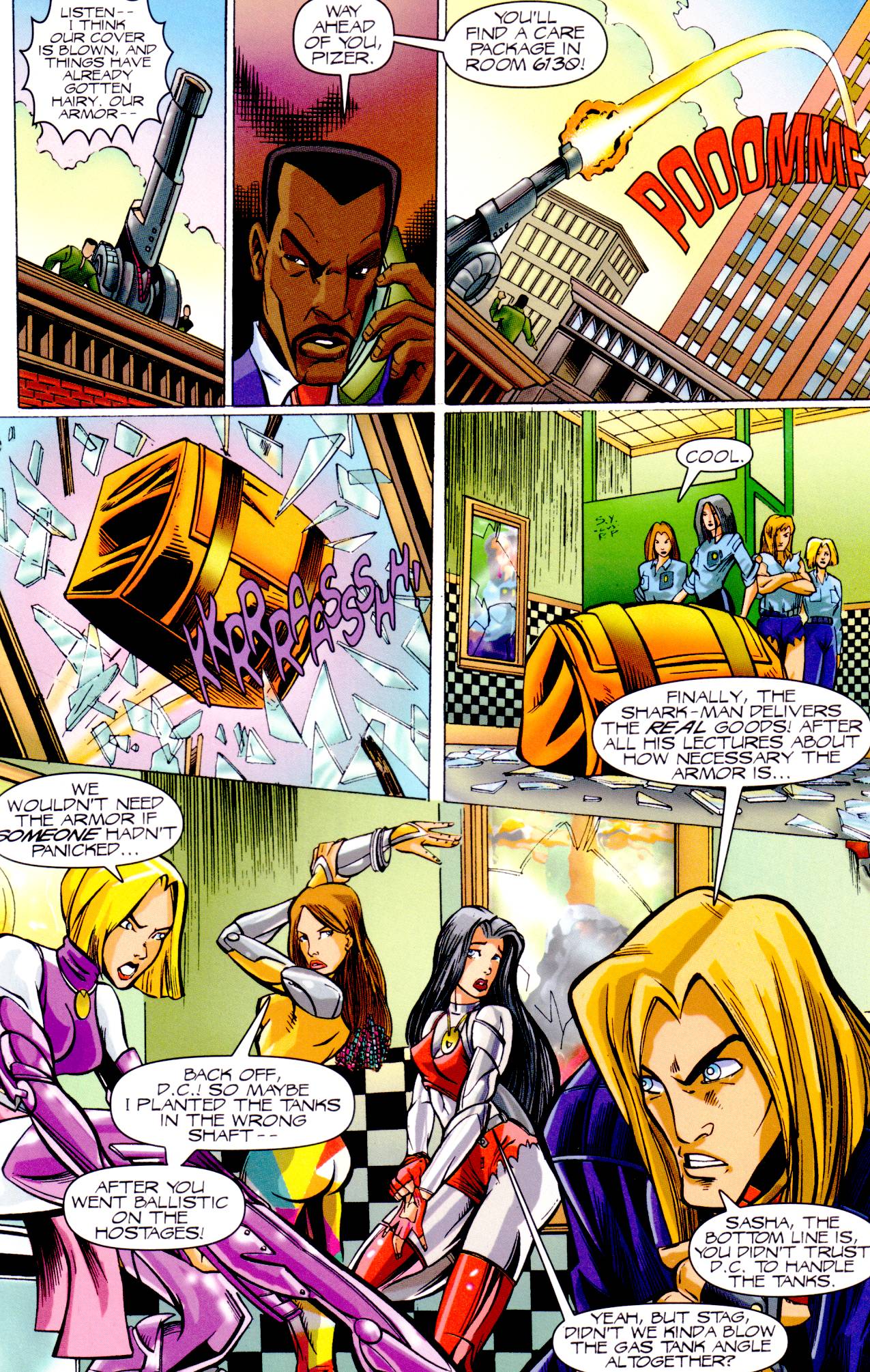 Read online Atomik Angels comic -  Issue #2 - 24