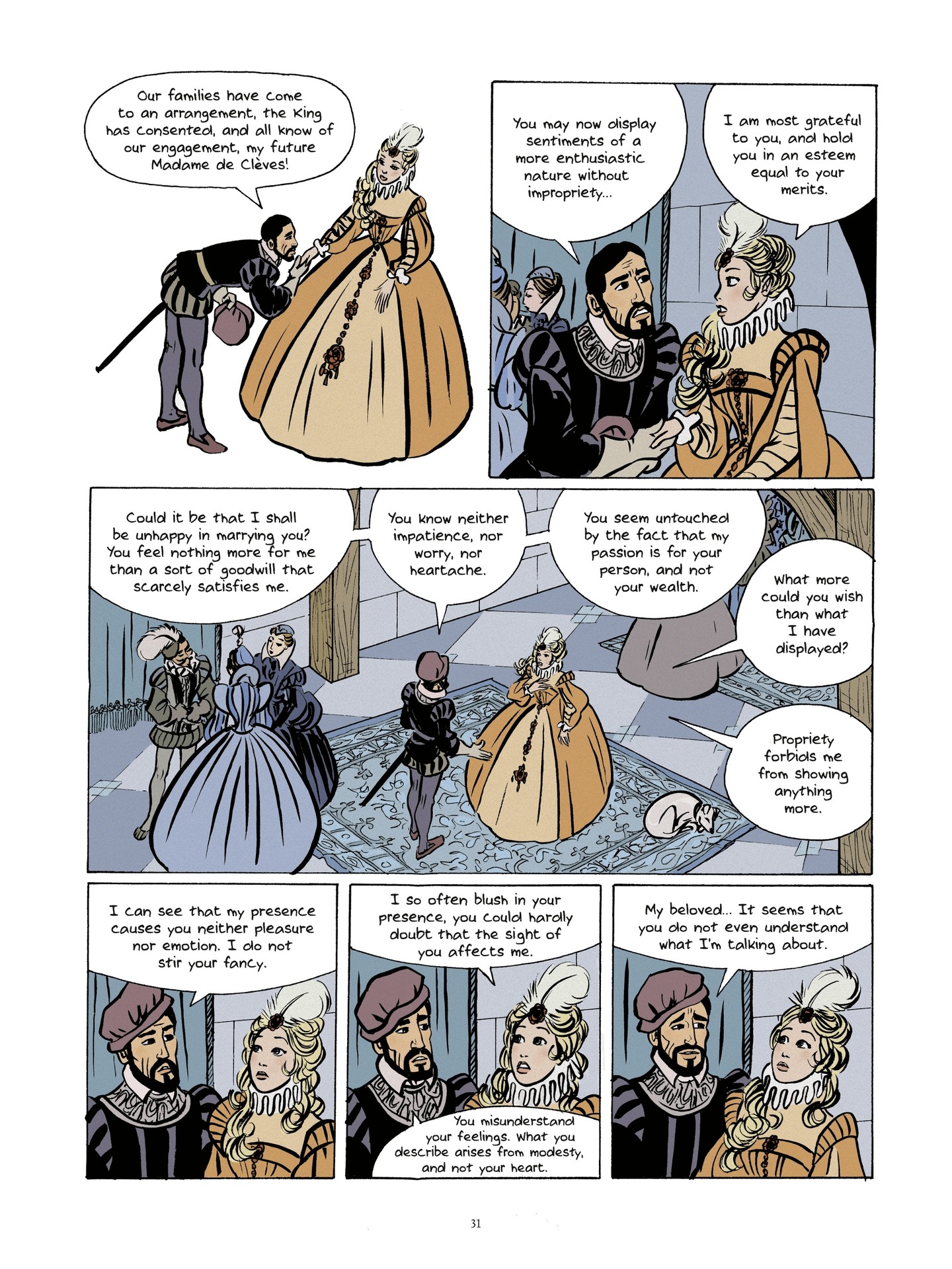 Read online The Princess of Clèves comic -  Issue # TPB (Part 1) - 27