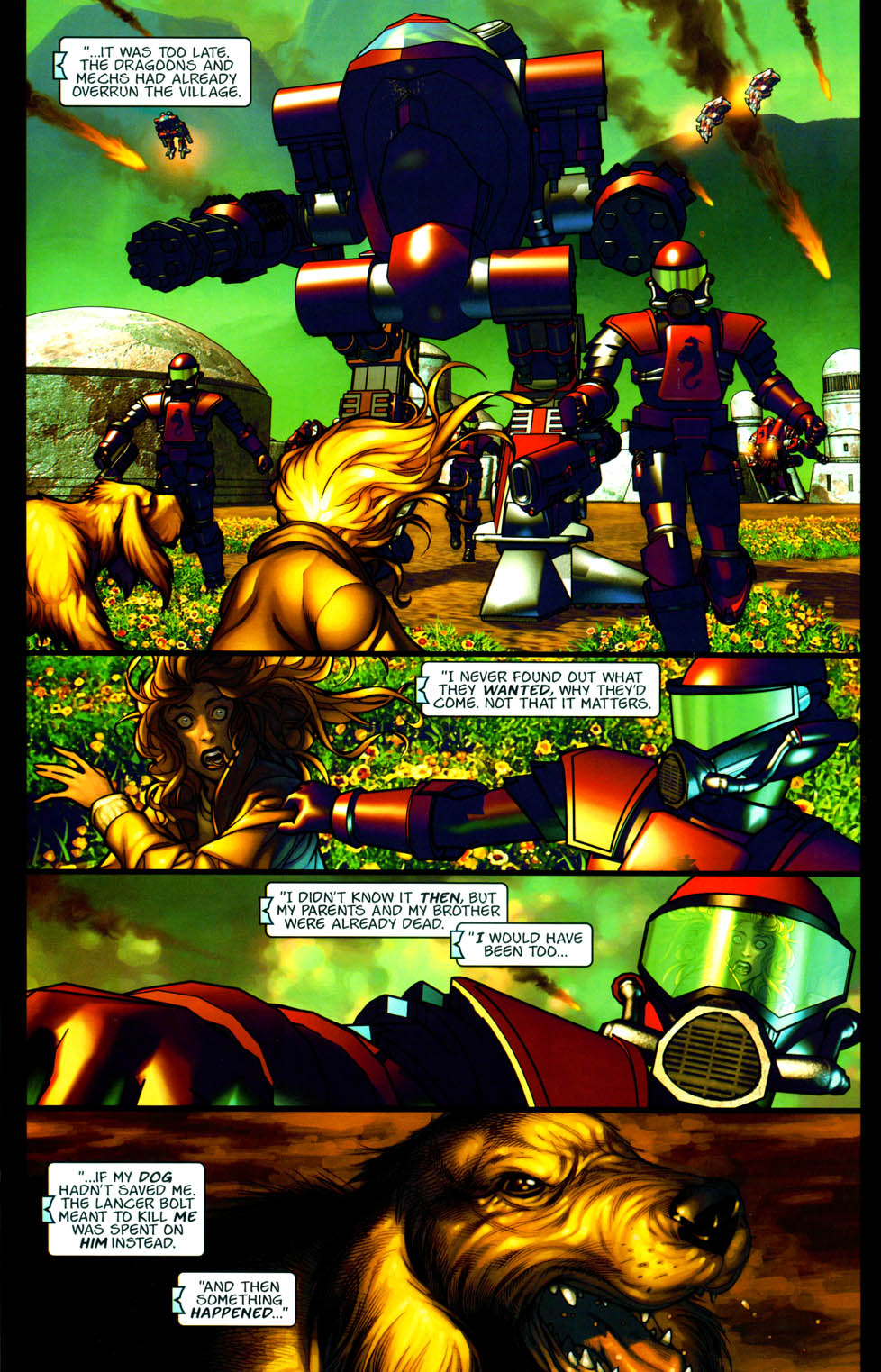 Read online Chimera comic -  Issue #3 - 7