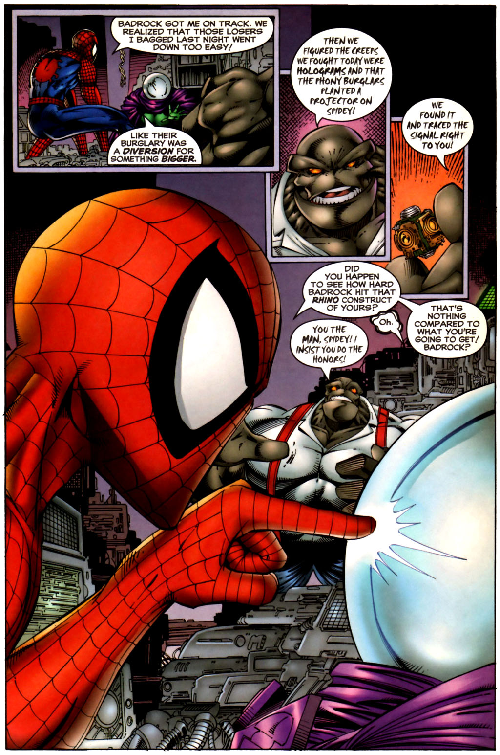 Read online Spider-Man/Badrock comic -  Issue #2 - 19