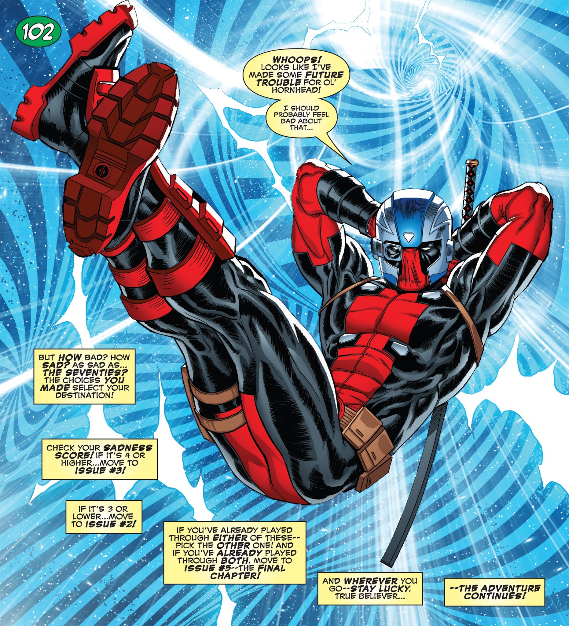 Read online You Are Deadpool comic -  Issue #4 - 103