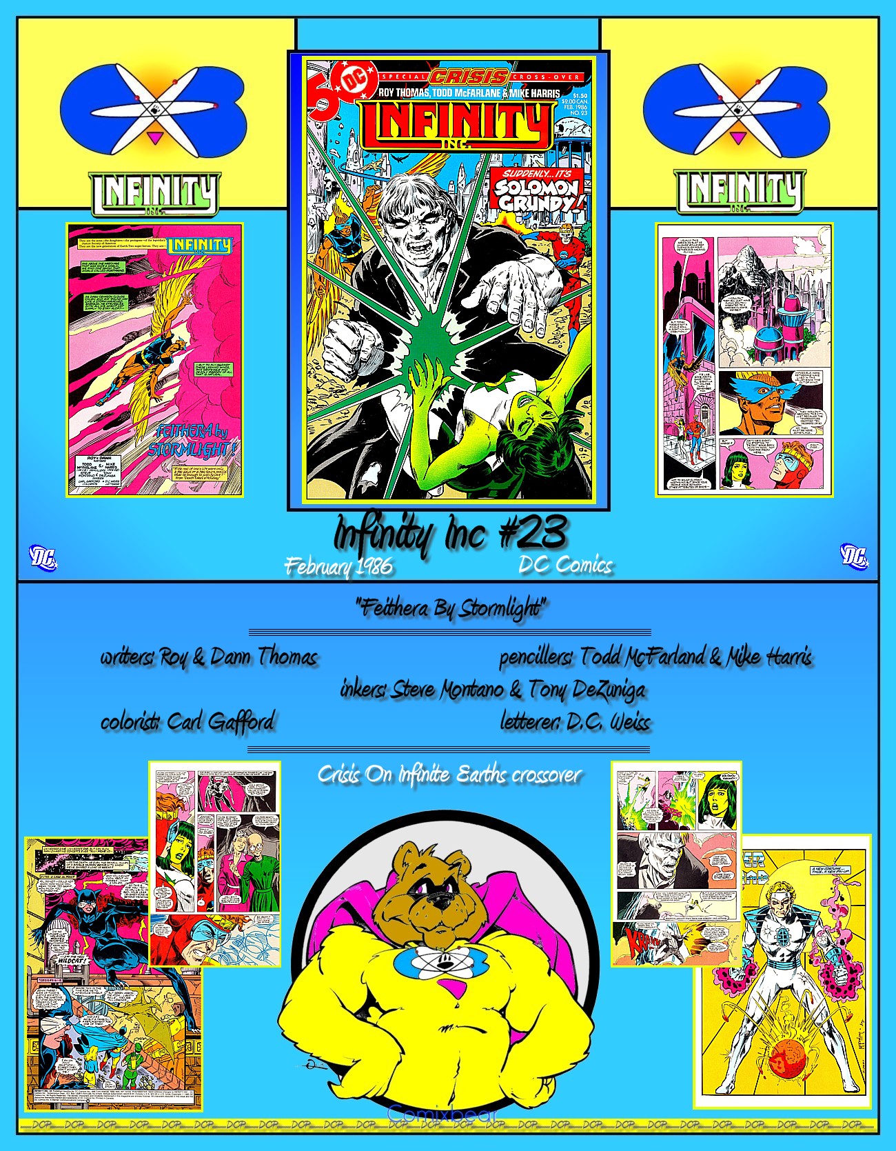 Read online Infinity Inc. (1984) comic -  Issue #23 - 36