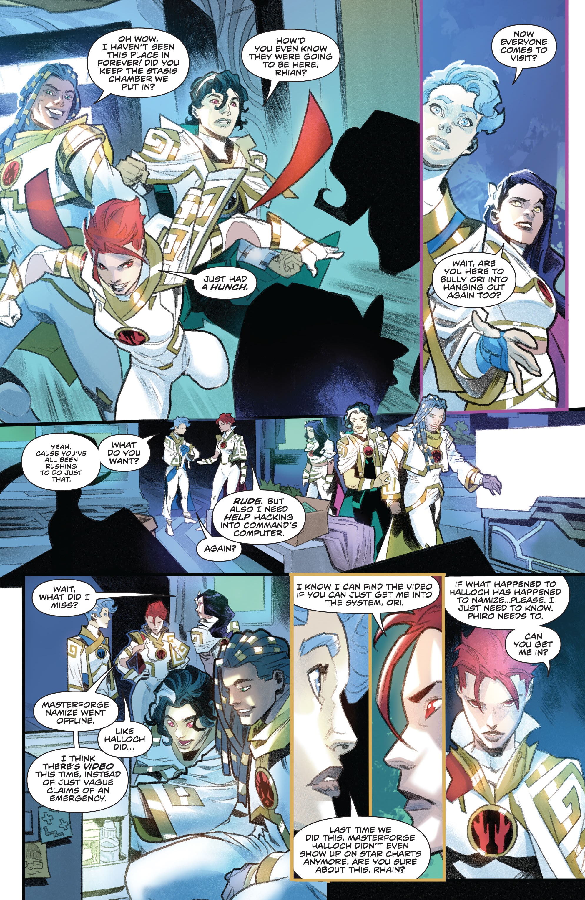 Read online Power Rangers Universe comic -  Issue #1 - 12