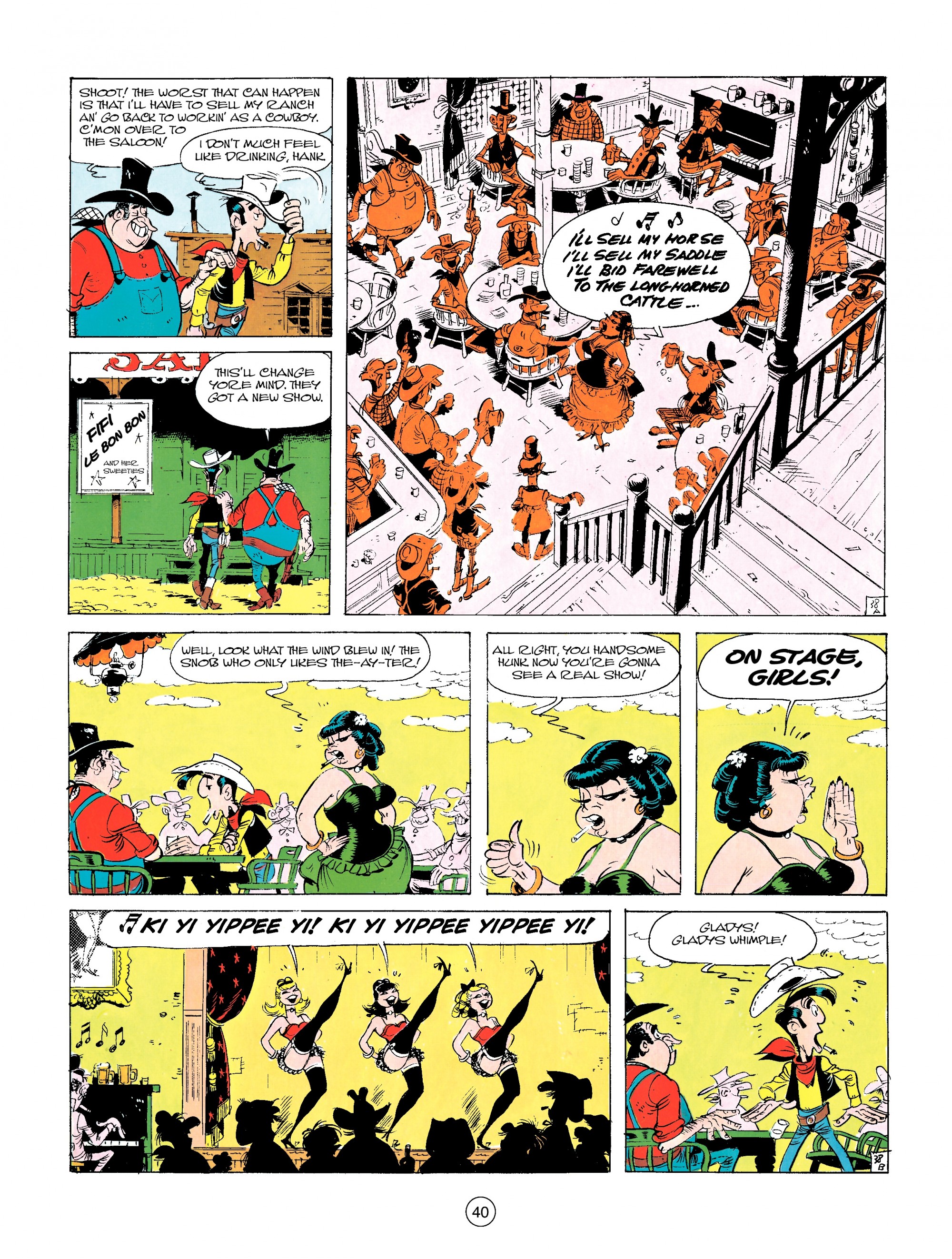 A Lucky Luke Adventure Issue #14 #14 - English 40