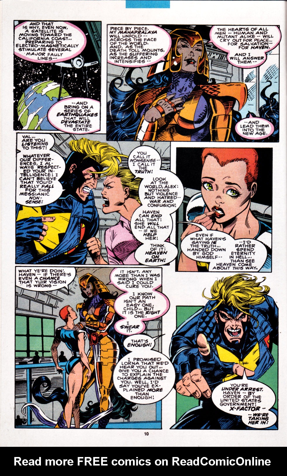 Read online X-Factor (1986) comic -  Issue #100 - 8