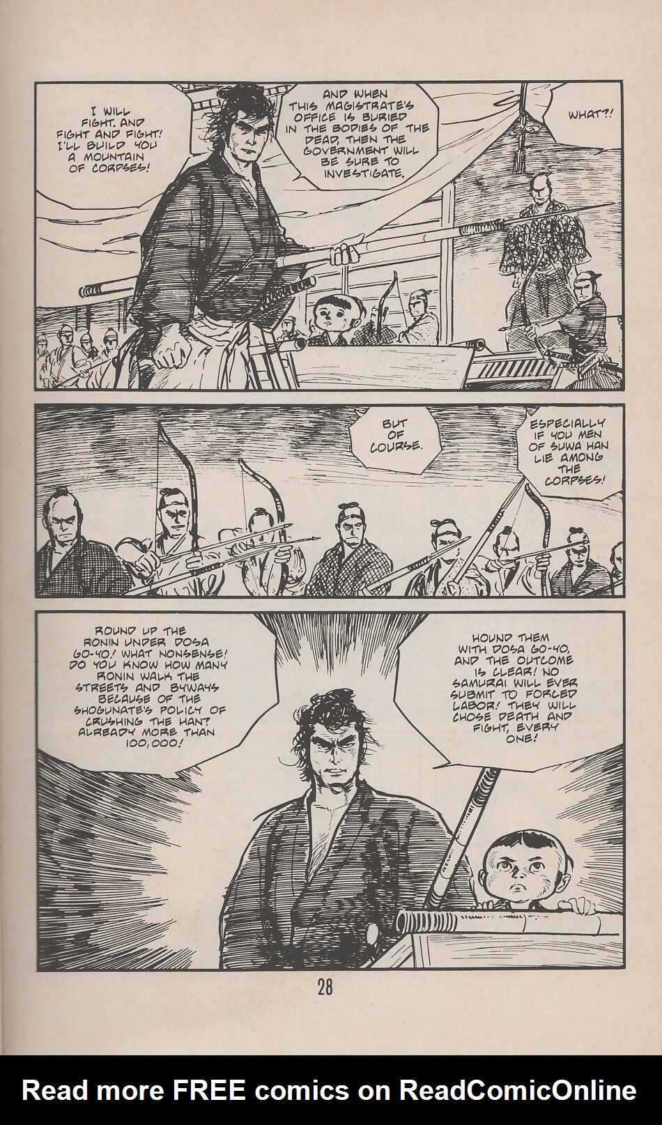Read online Lone Wolf and Cub comic -  Issue #22 - 35