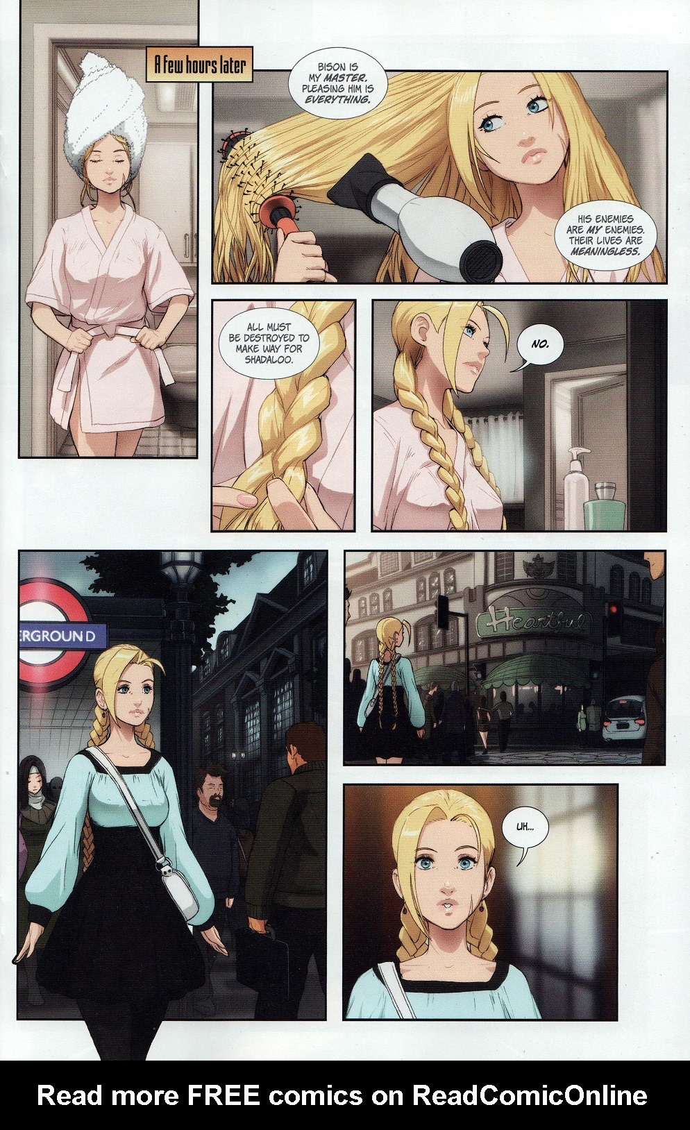 Read online Street Fighter Legends: Cammy comic -  Issue #1 - 14