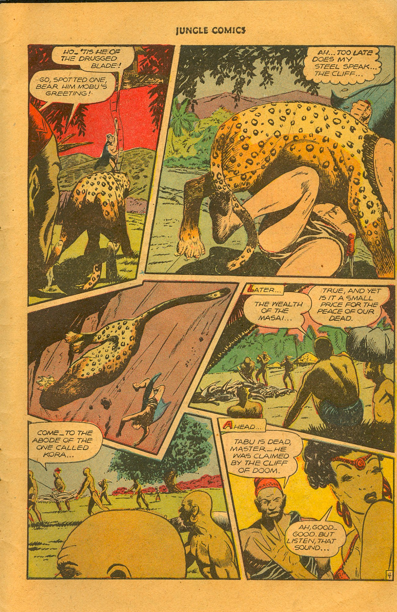 Read online Jungle Comics comic -  Issue #88 - 40