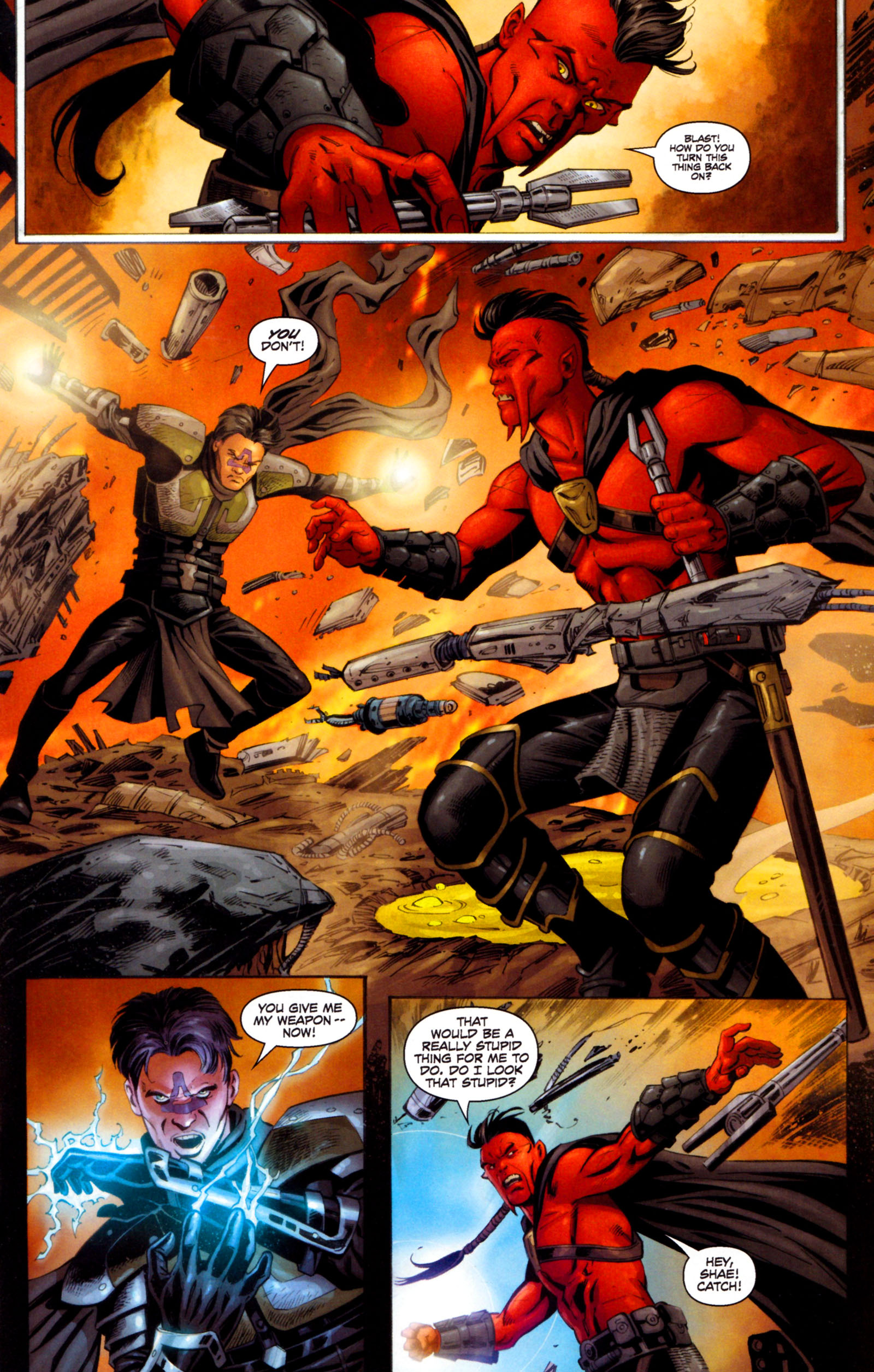 Read online Star Wars: Dawn Of The Jedi - Force Storm comic -  Issue #3 - 13