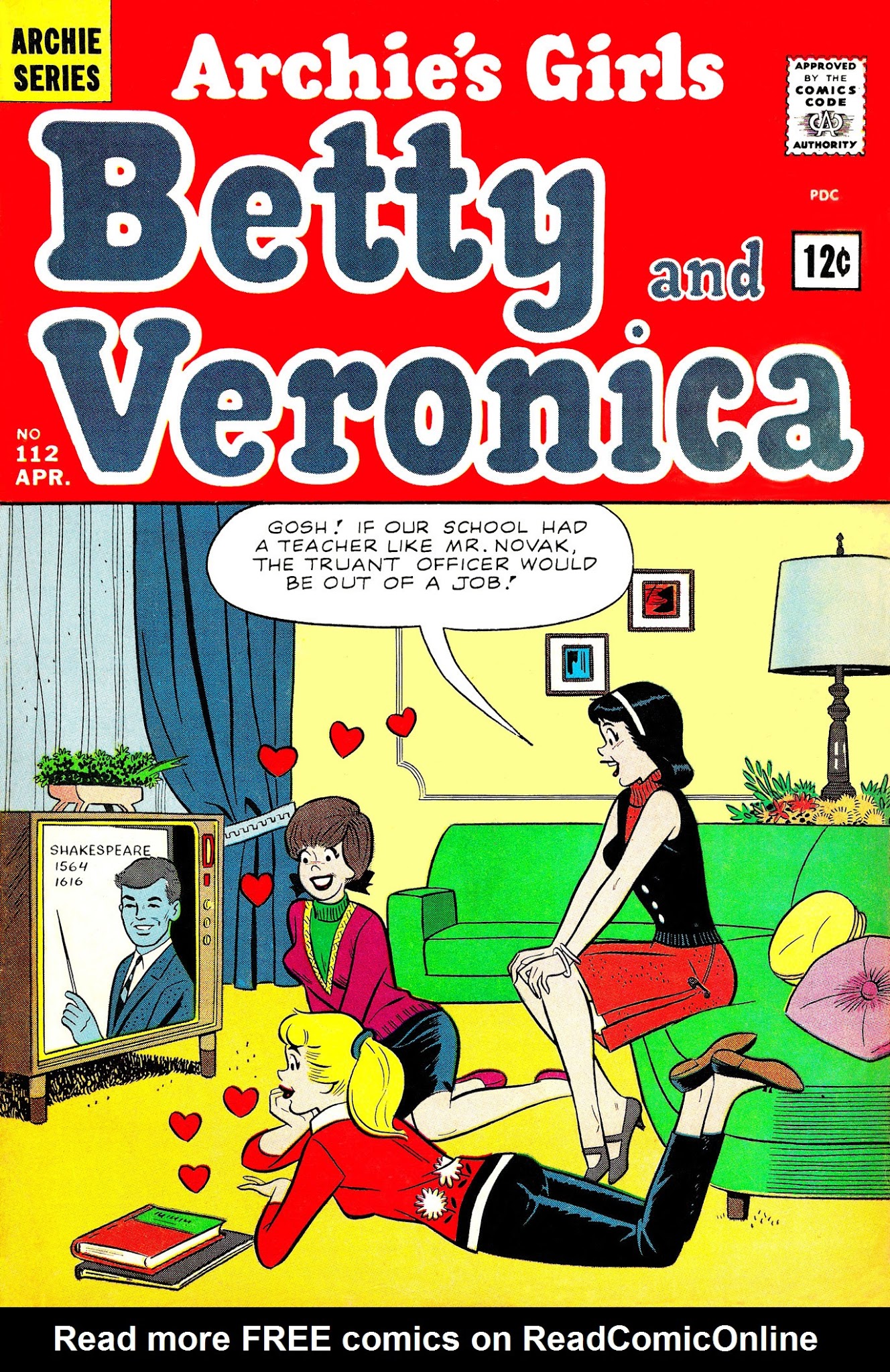 Read online Archie's Girls Betty and Veronica comic -  Issue #112 - 1