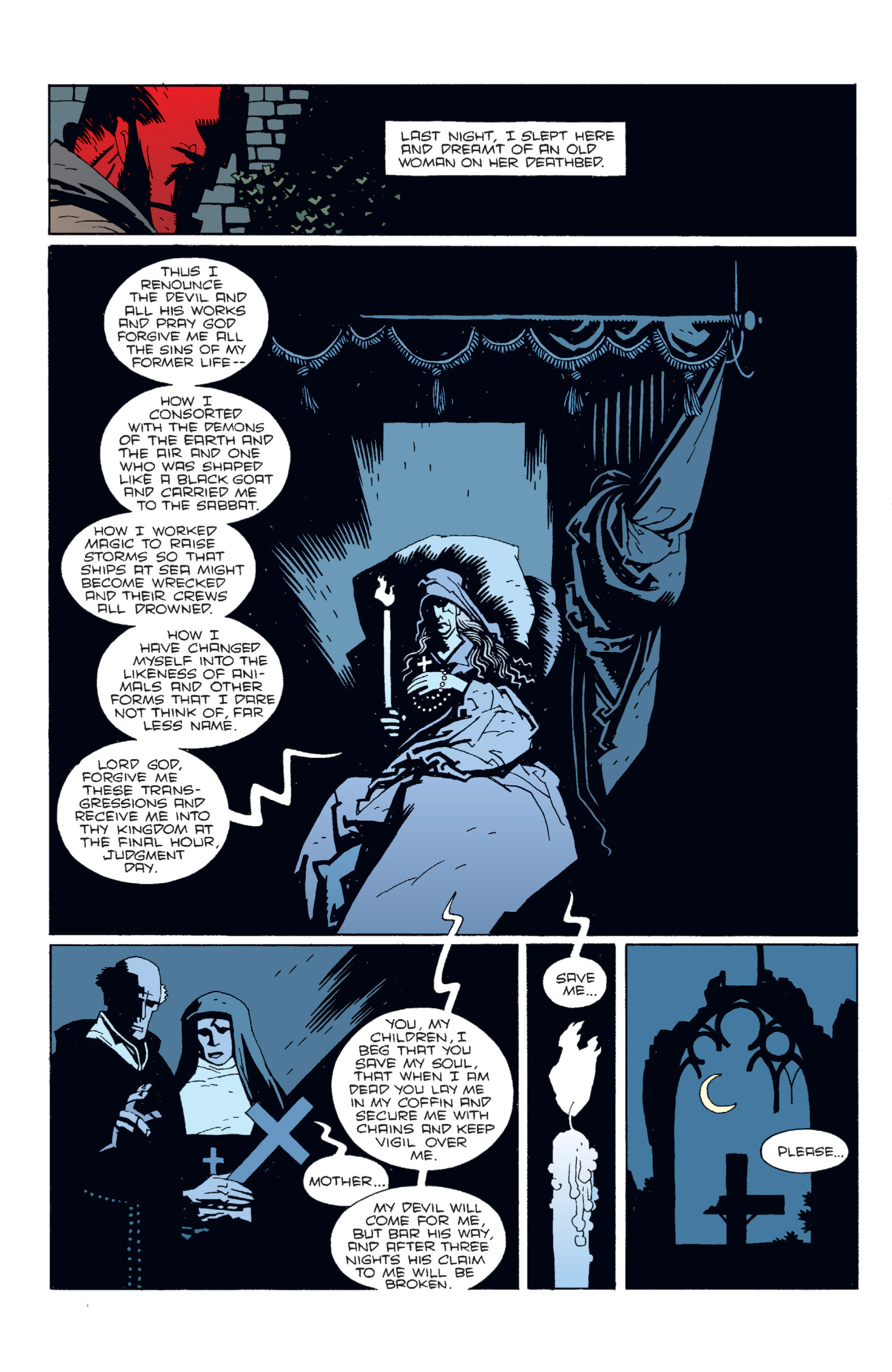 Read online Hellboy comic -  Issue #3 - 73