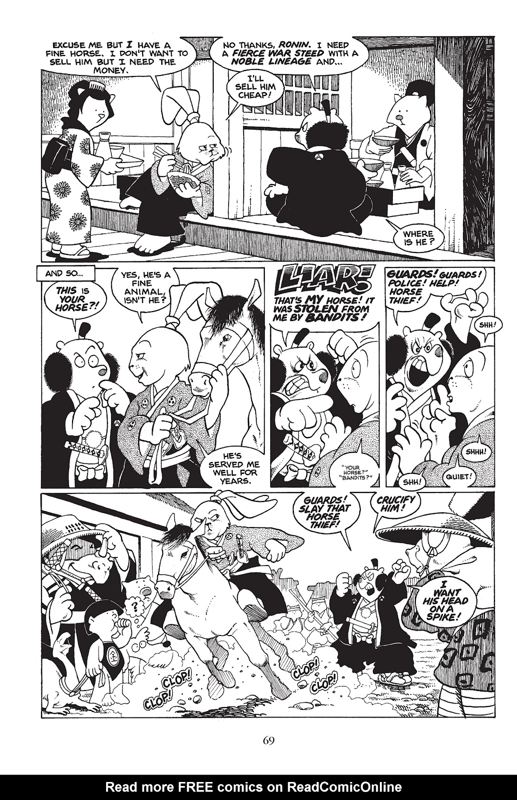 Usagi Yojimbo (1987) issue TPB 1 - Page 70